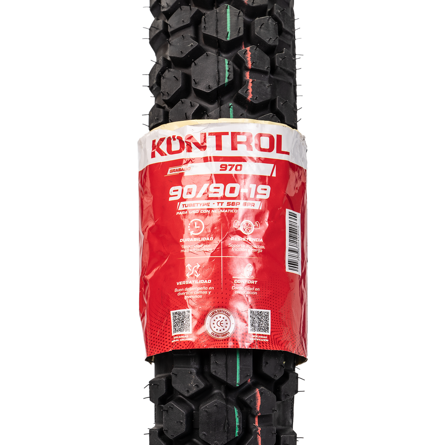 Llanta KONTROL 090 90-19 p- delantera neumatico 1270