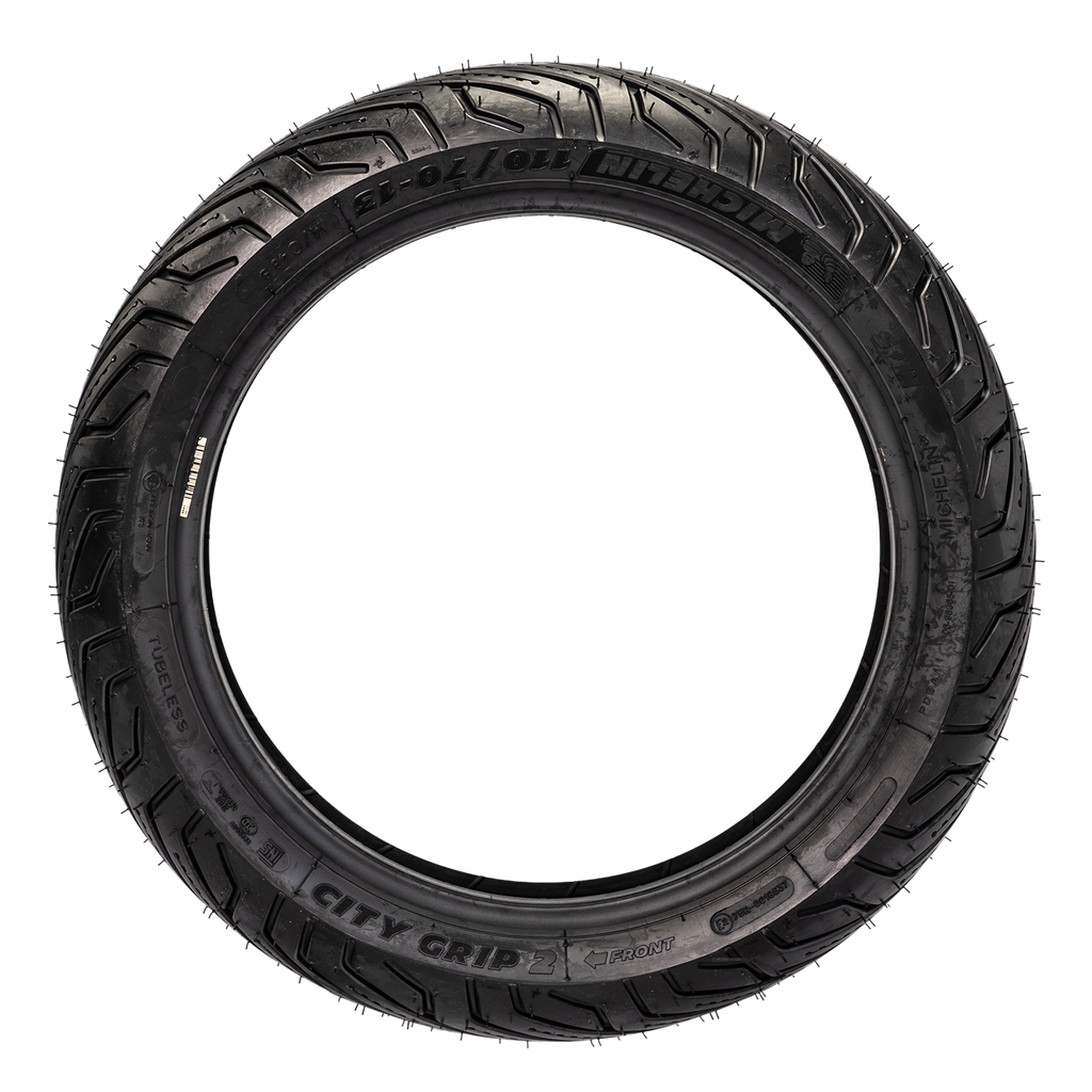Llanta MICHELIN 110 70-city 13 grip delantera 2
