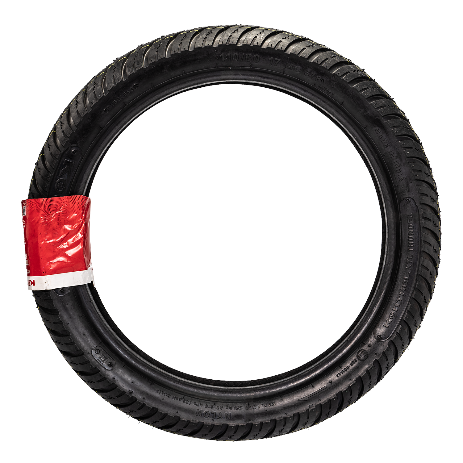 Llanta KONTROL 110 80-thunder 17 trasera sellomatic