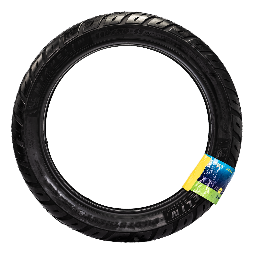 Llanta MICHELIN 110 80-pilot 17 street sellomatic 2
