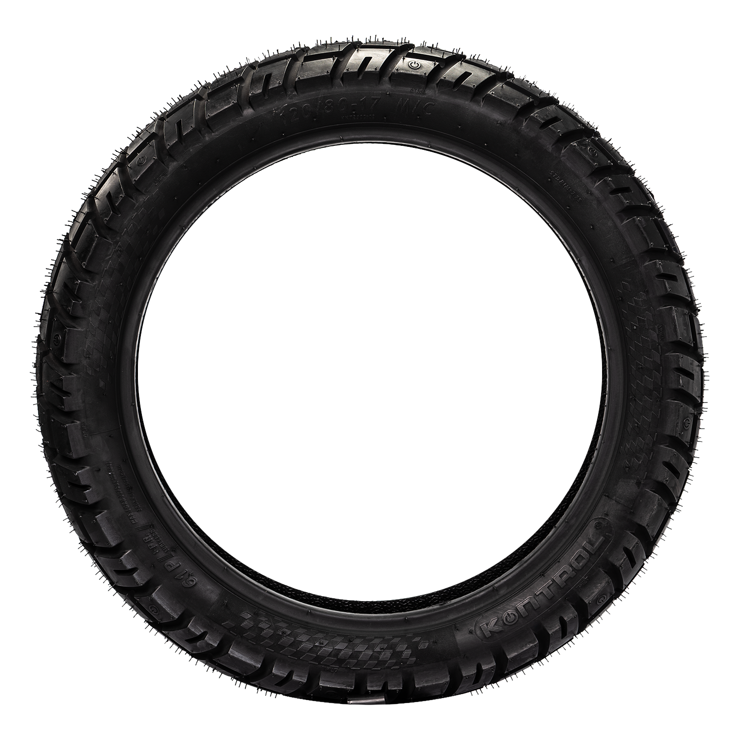 Llanta KONTROL 120 80-knt 172500+ trasera sellomatic