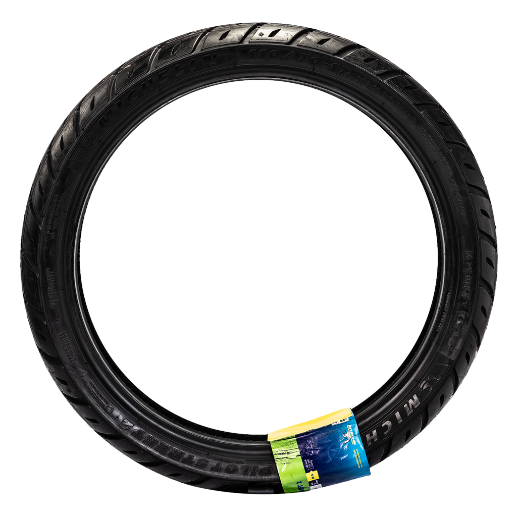 Llanta MICHELIN 110 70-pilot 17 street delantera 2 sellomatic