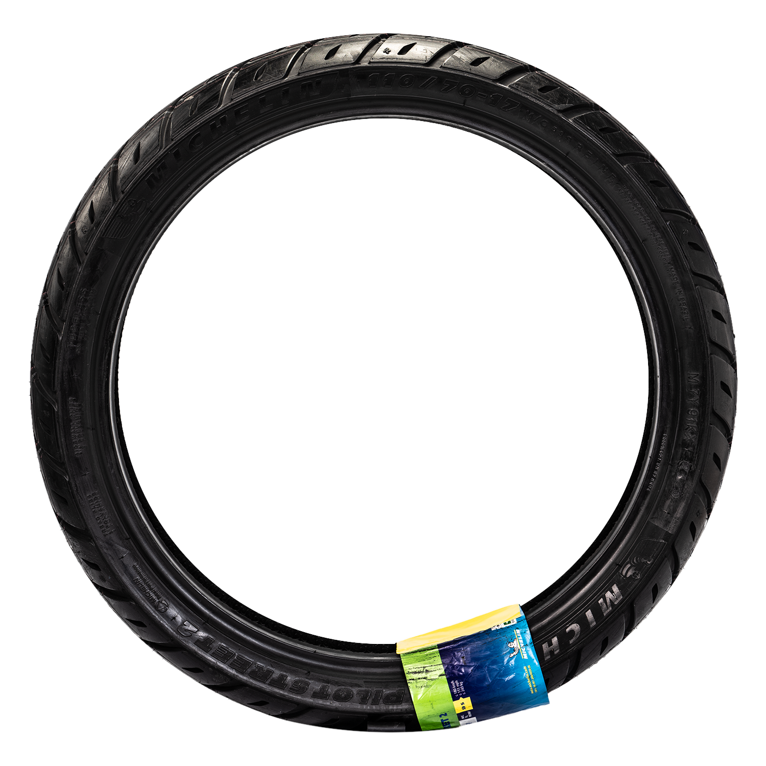 Llanta MICHELIN 110 70-pilot 17 street delantera 2 sellomatic