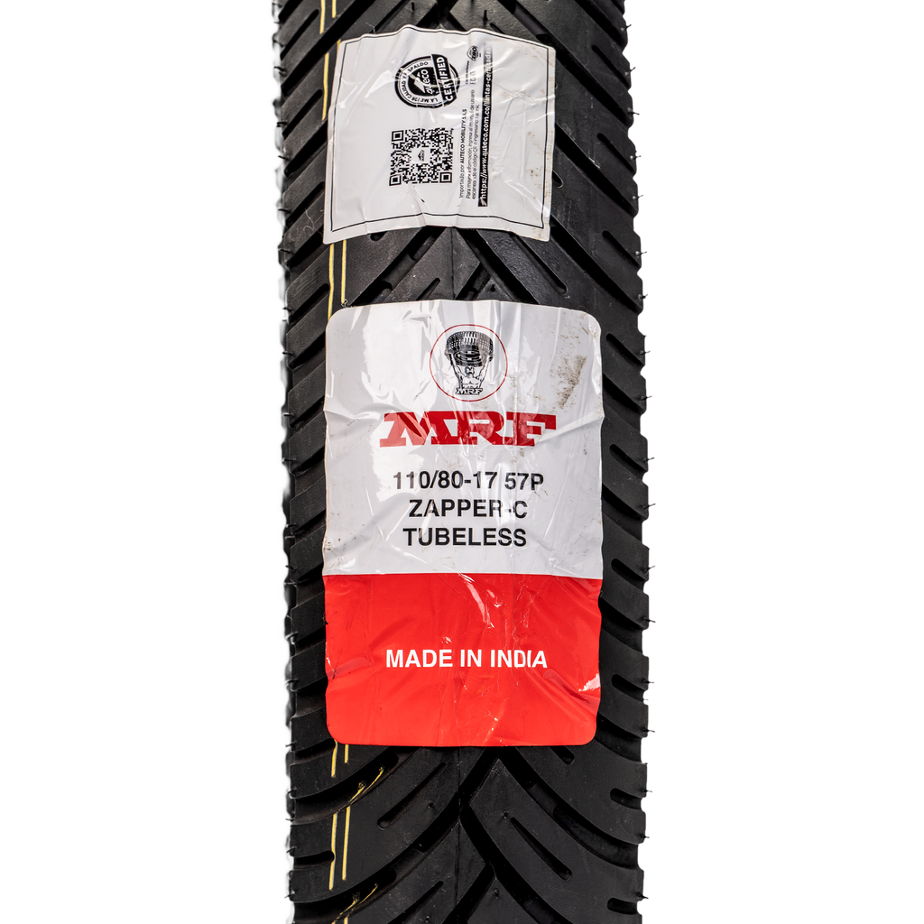 Llanta MRF 110 80-zapper 17 c trasera sellomatic