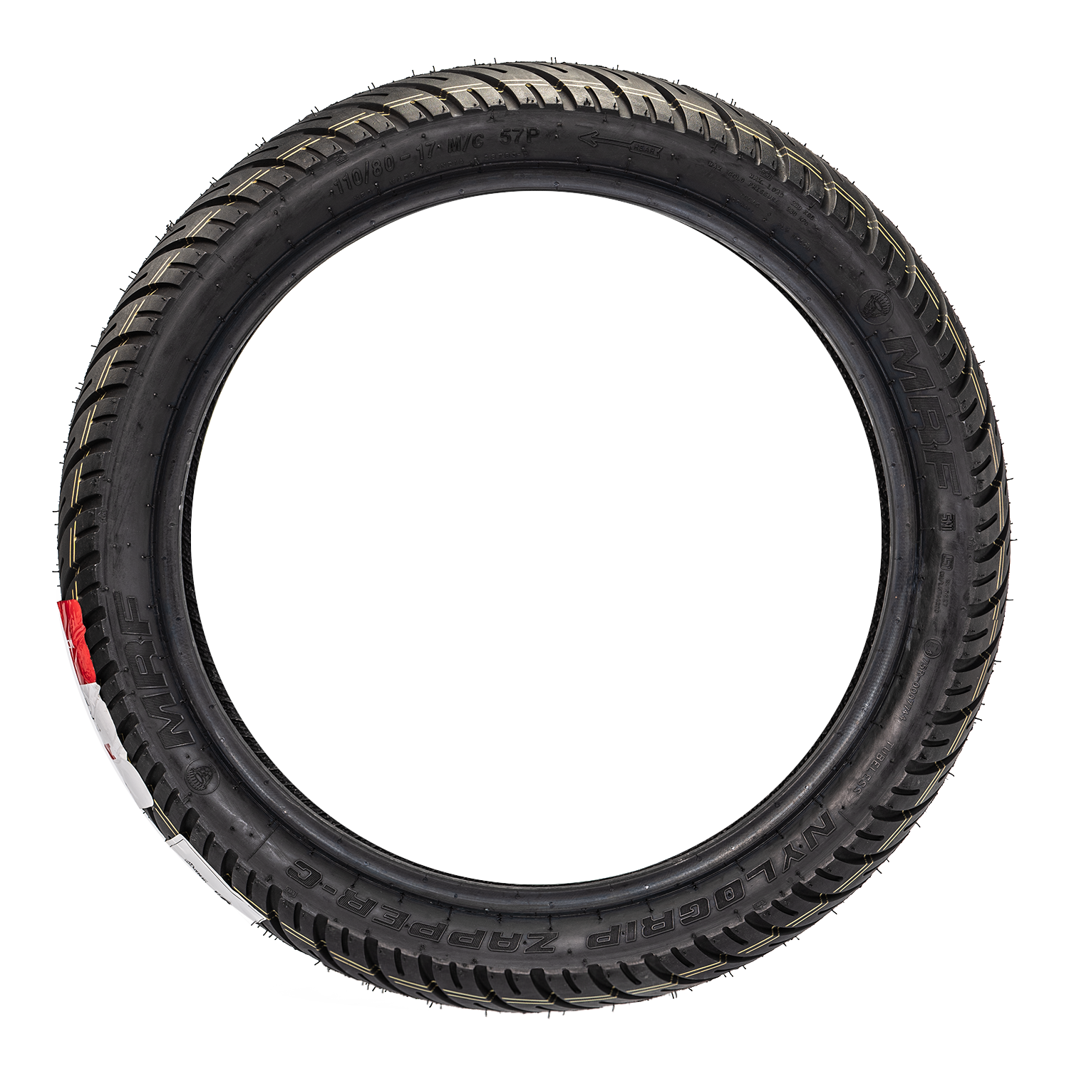 Llanta MRF 110 80-zapper 17 c trasera sellomatic