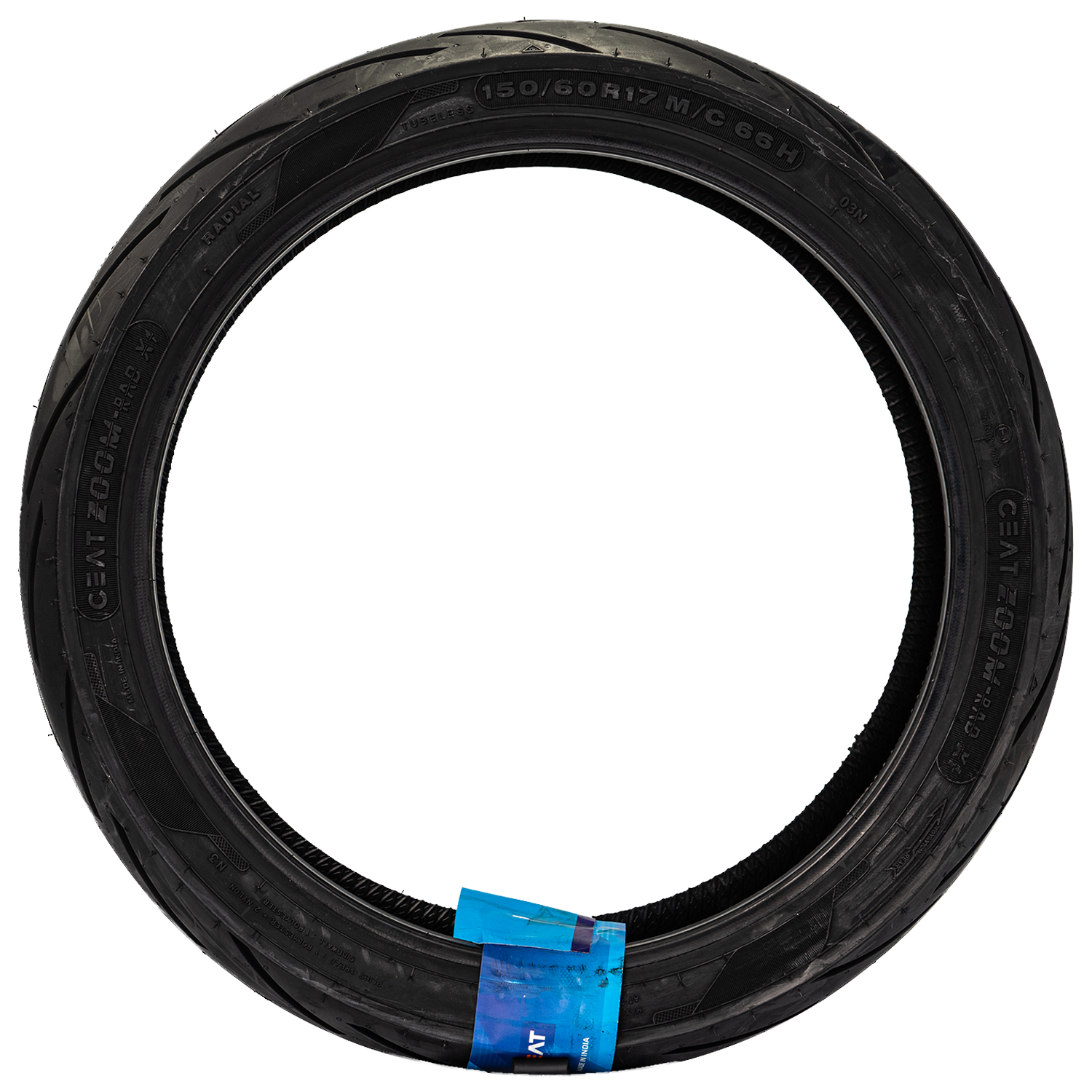 Llanta CEAT 150 60r-zoom 17 radial xtrasera 1 sellomatic