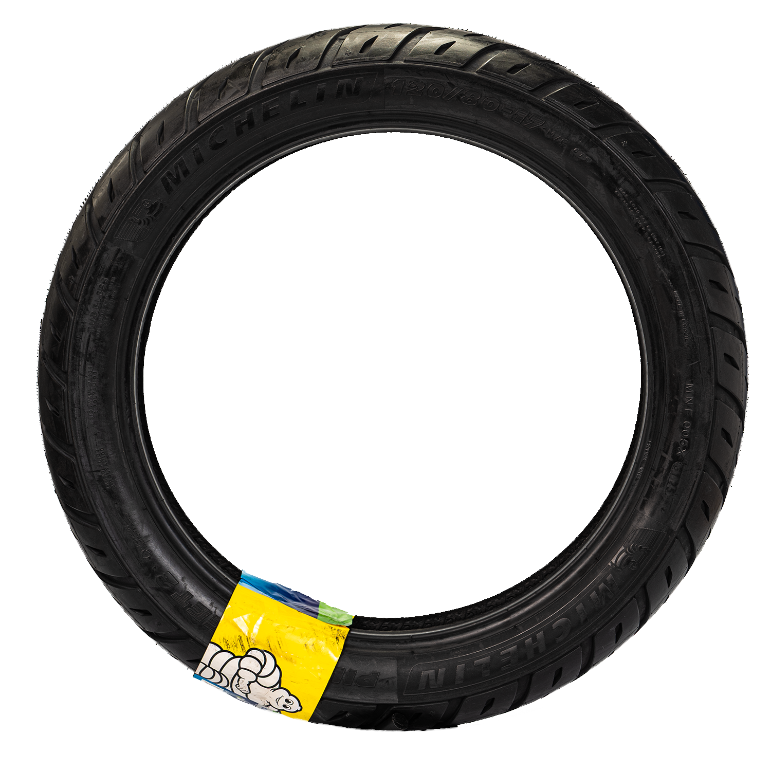 Llanta MICHELIN 120 80-pilot 17 street trasera 2 sellomatic