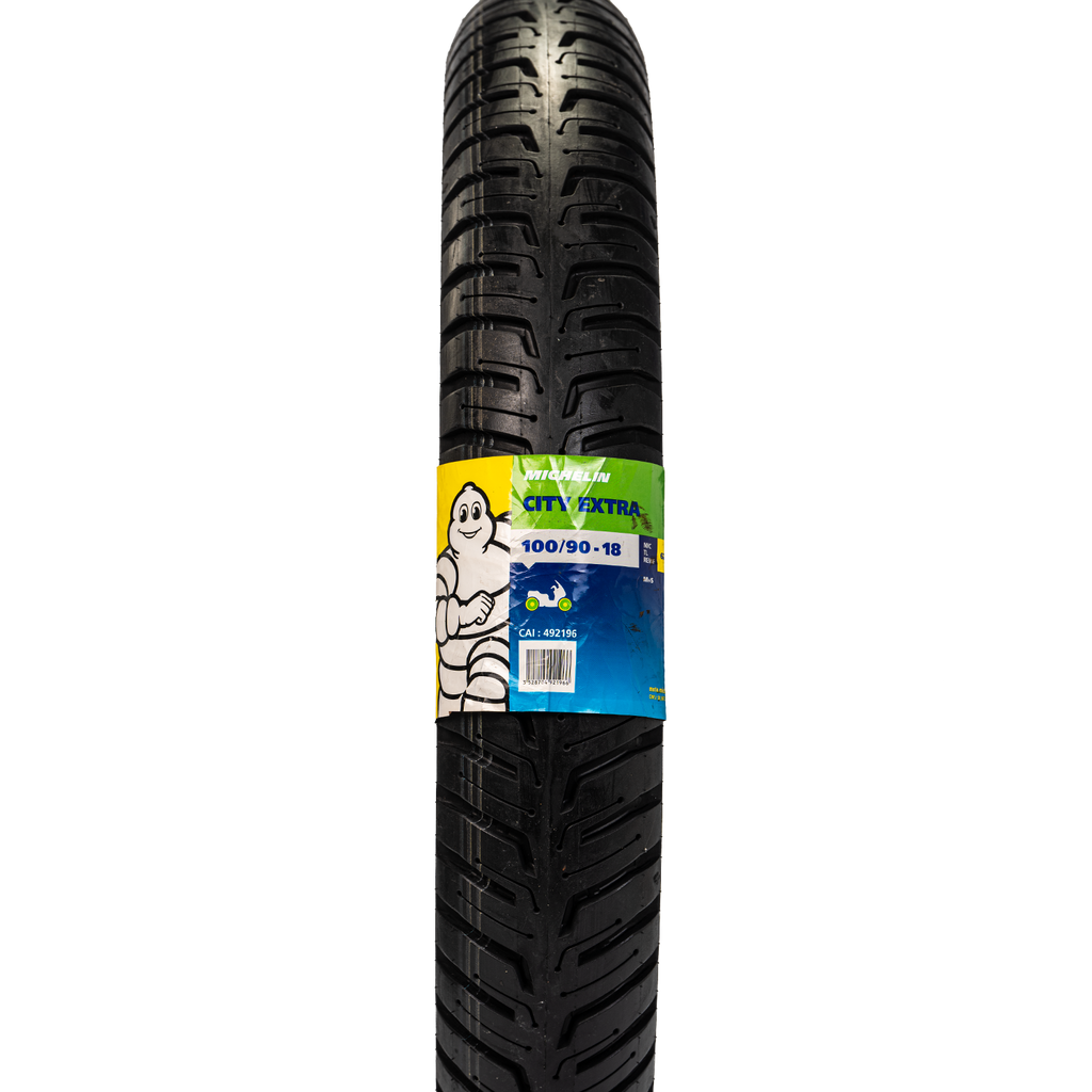 Llanta MICHELIN 100 90-city 18 extra sellomatic