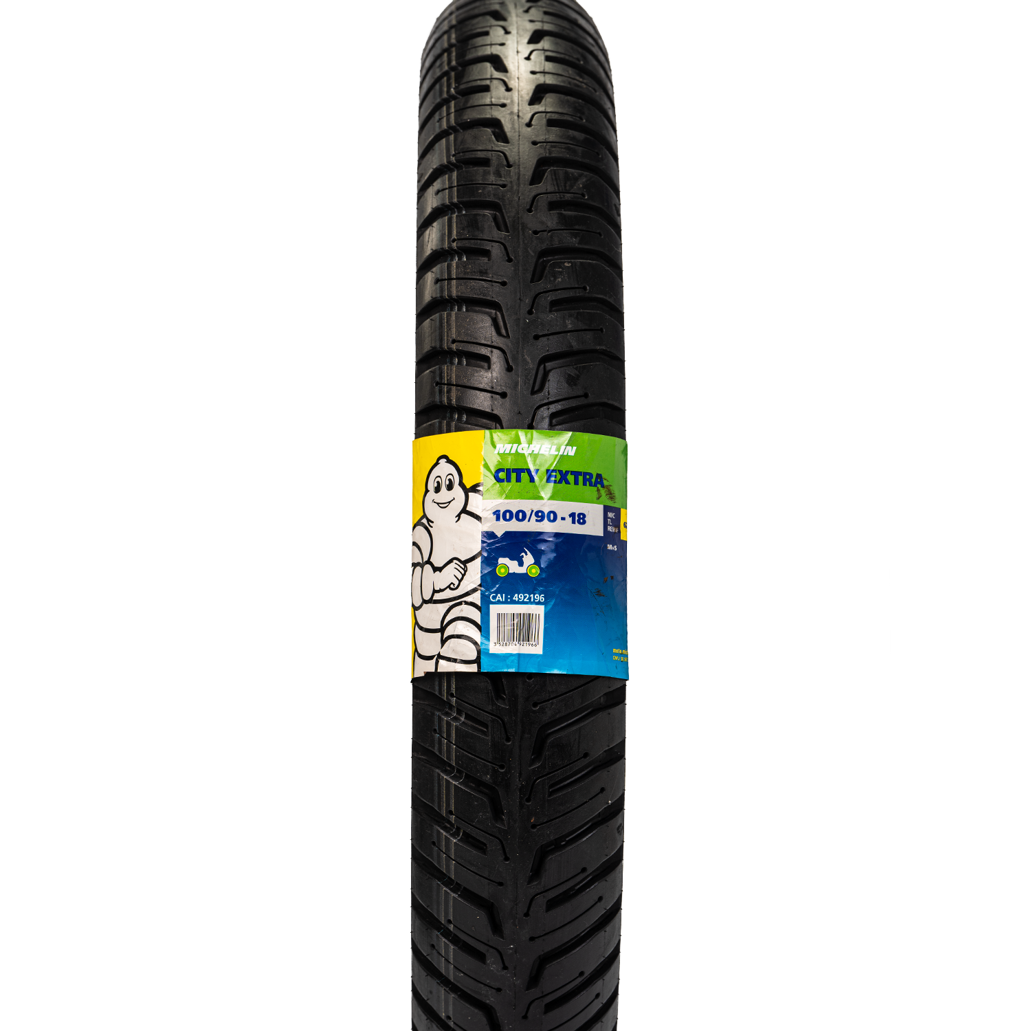 Llanta MICHELIN 100 90-city 18 extra sellomatic