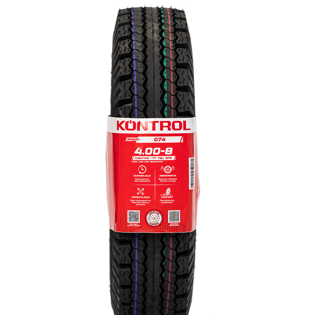 Llanta KONTROL 4.00-knt 8neumatico 074