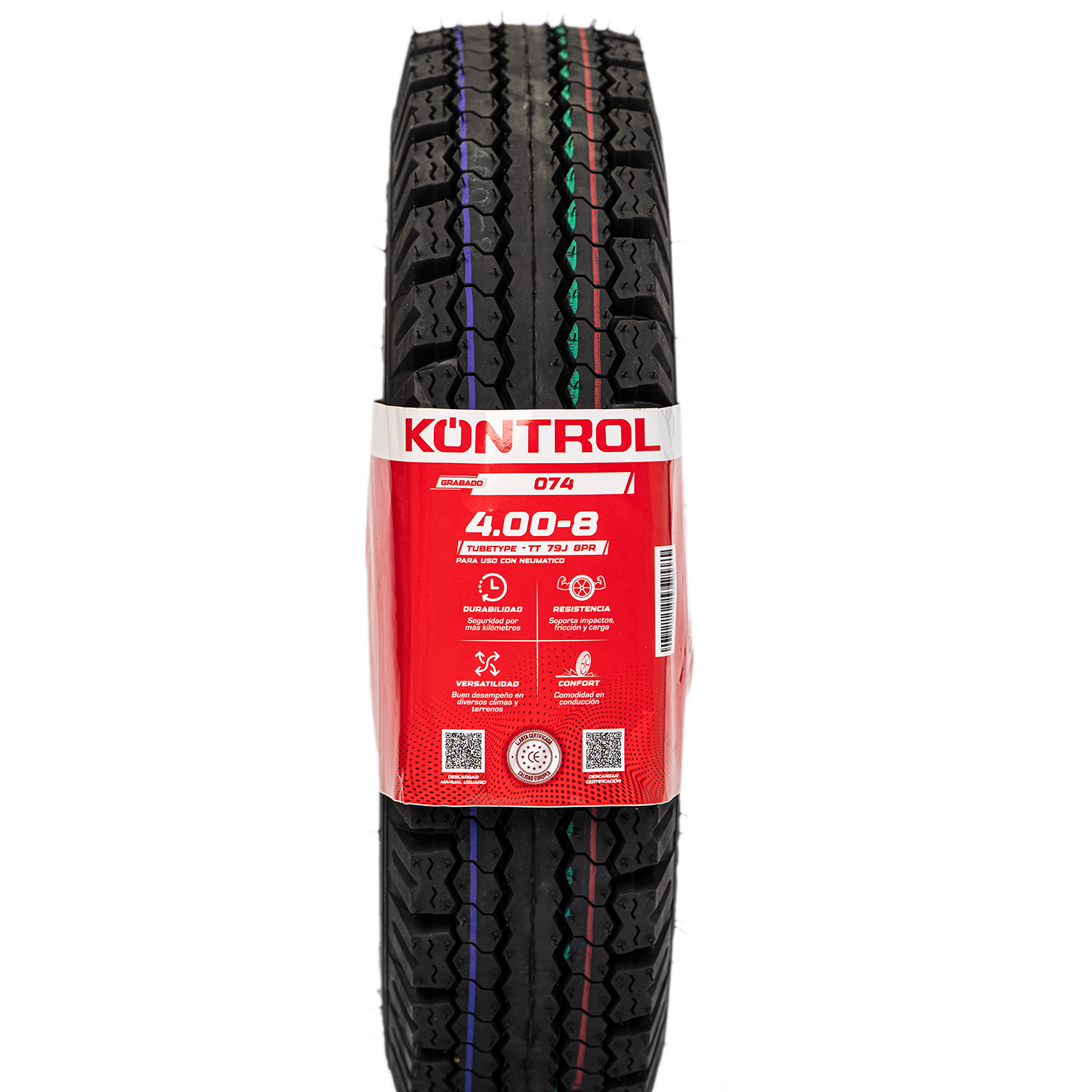 Llanta KONTROL 4.00-knt 8neumatico 074