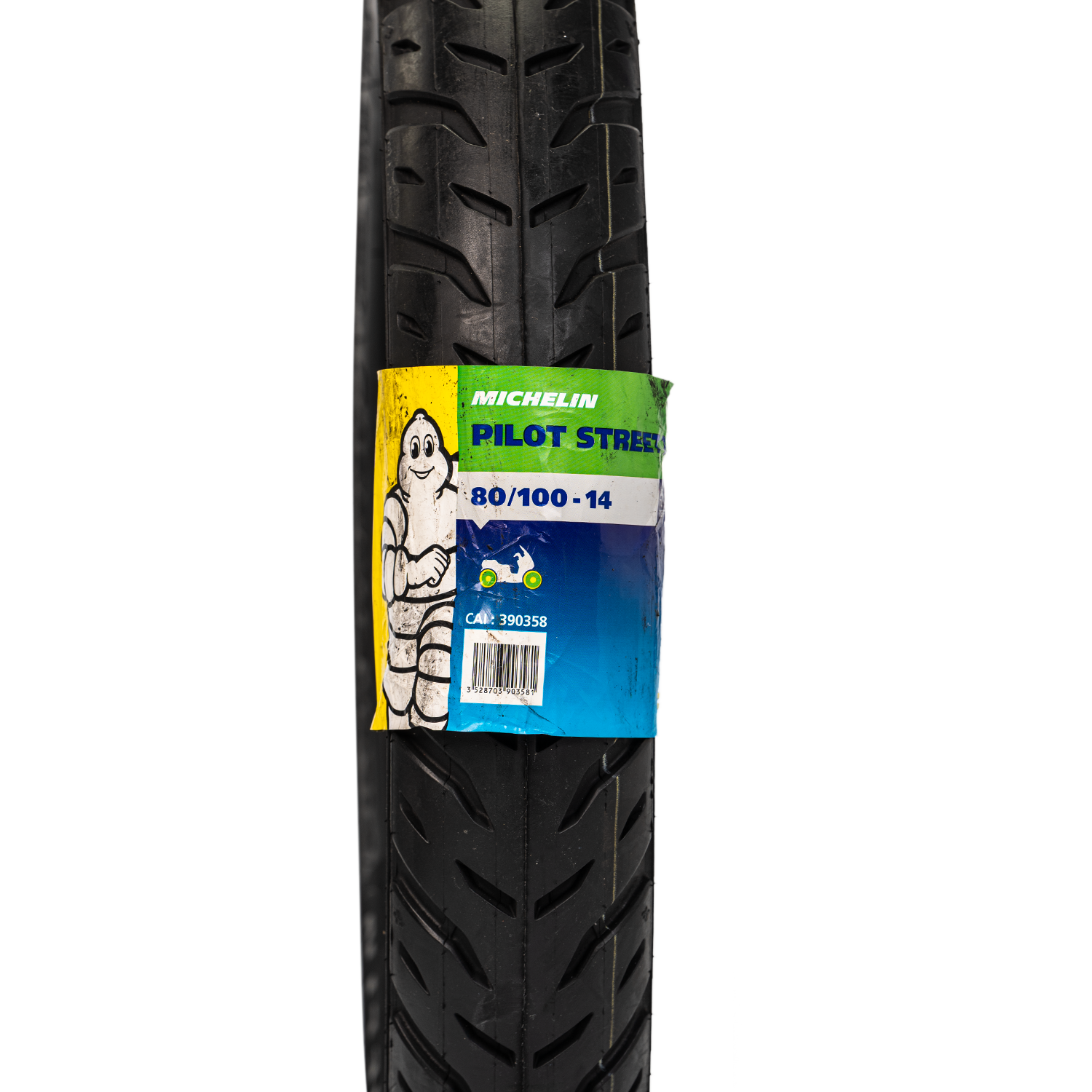 Llanta MICHELIN 080 100-pilot 14 street sellomatic 2
