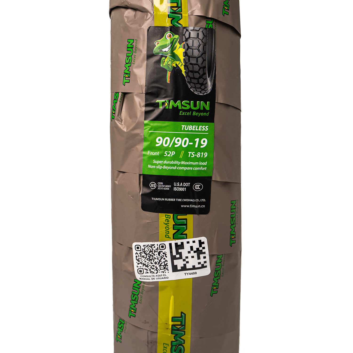 Llanta TIMSUN 90 90-ts 19delantera 819 sellomatic