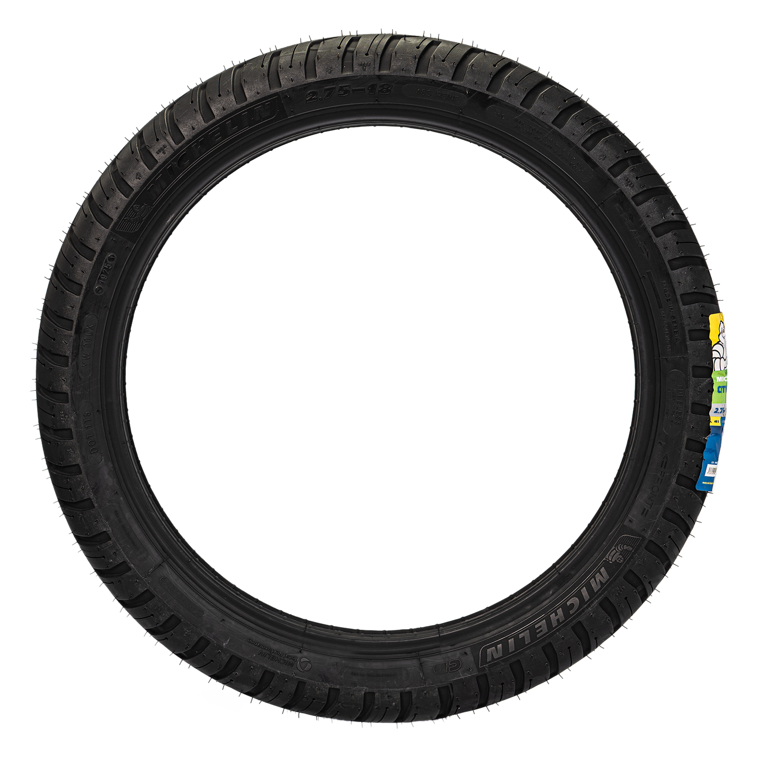 Llanta MICHELIN 2.75-city 18 extra sellomatic