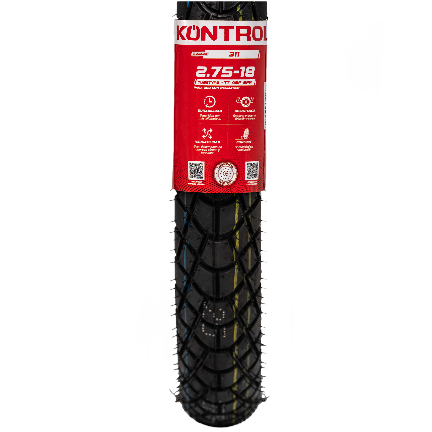 Llanta KONTROL 2.75-knt 18neumatico 311