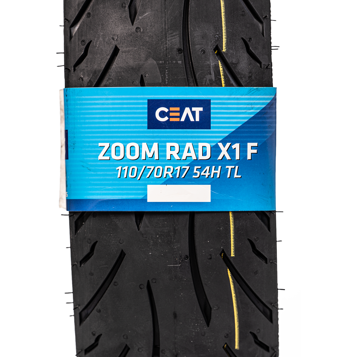 Llanta CEAT 110 70r-zoom 17 radial x1f delantera sellomatic