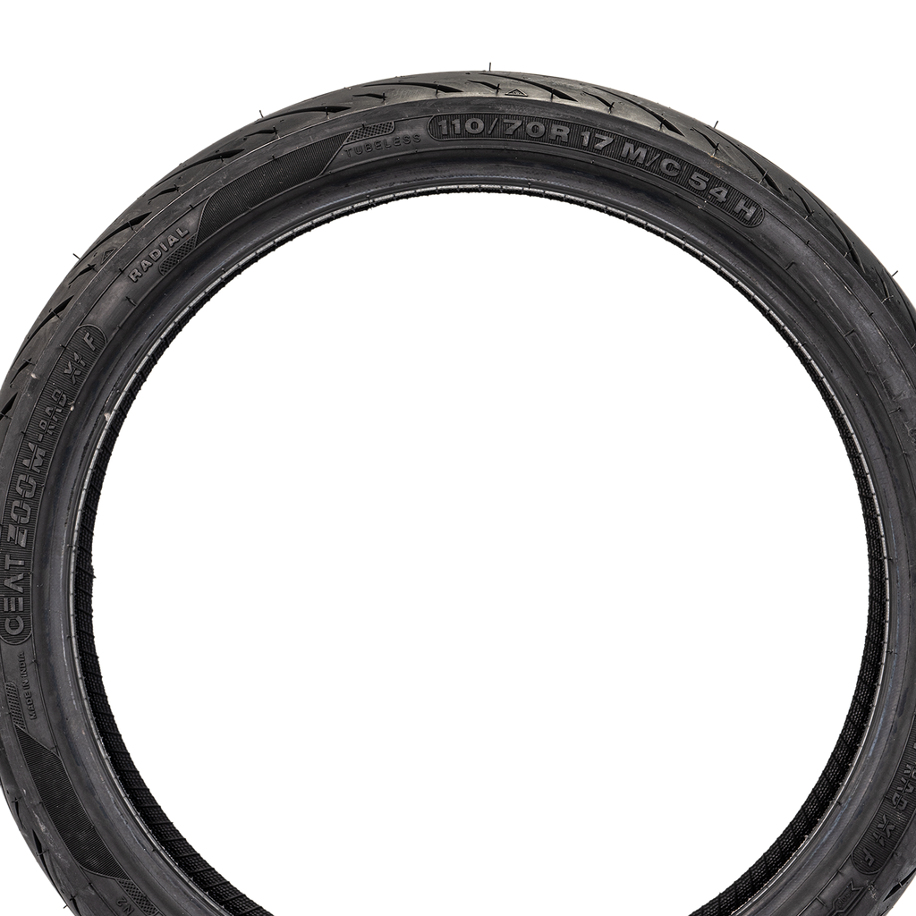 Llanta CEAT 110 70r-zoom 17 radial x1f delantera sellomatic