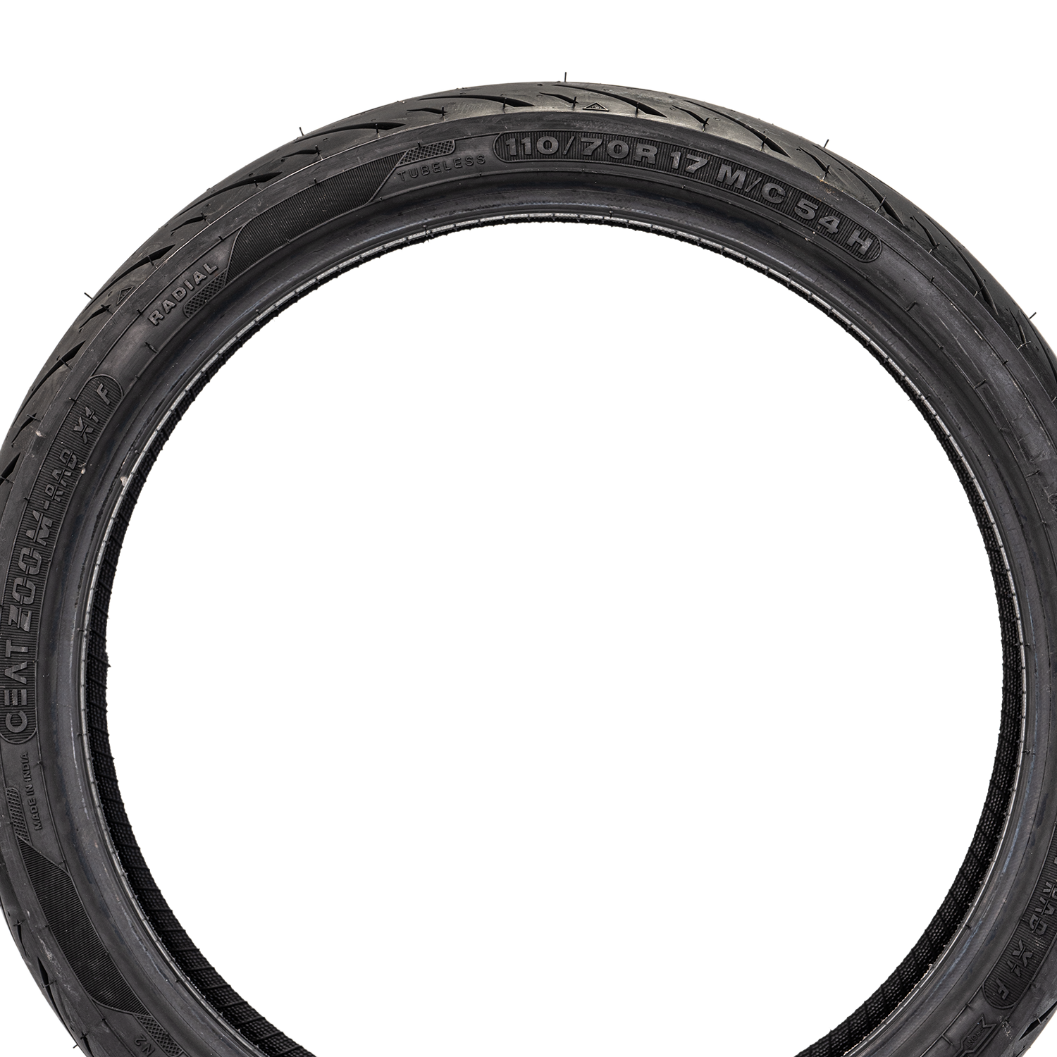 Llanta CEAT 110 70r-zoom 17 radial x1f delantera sellomatic