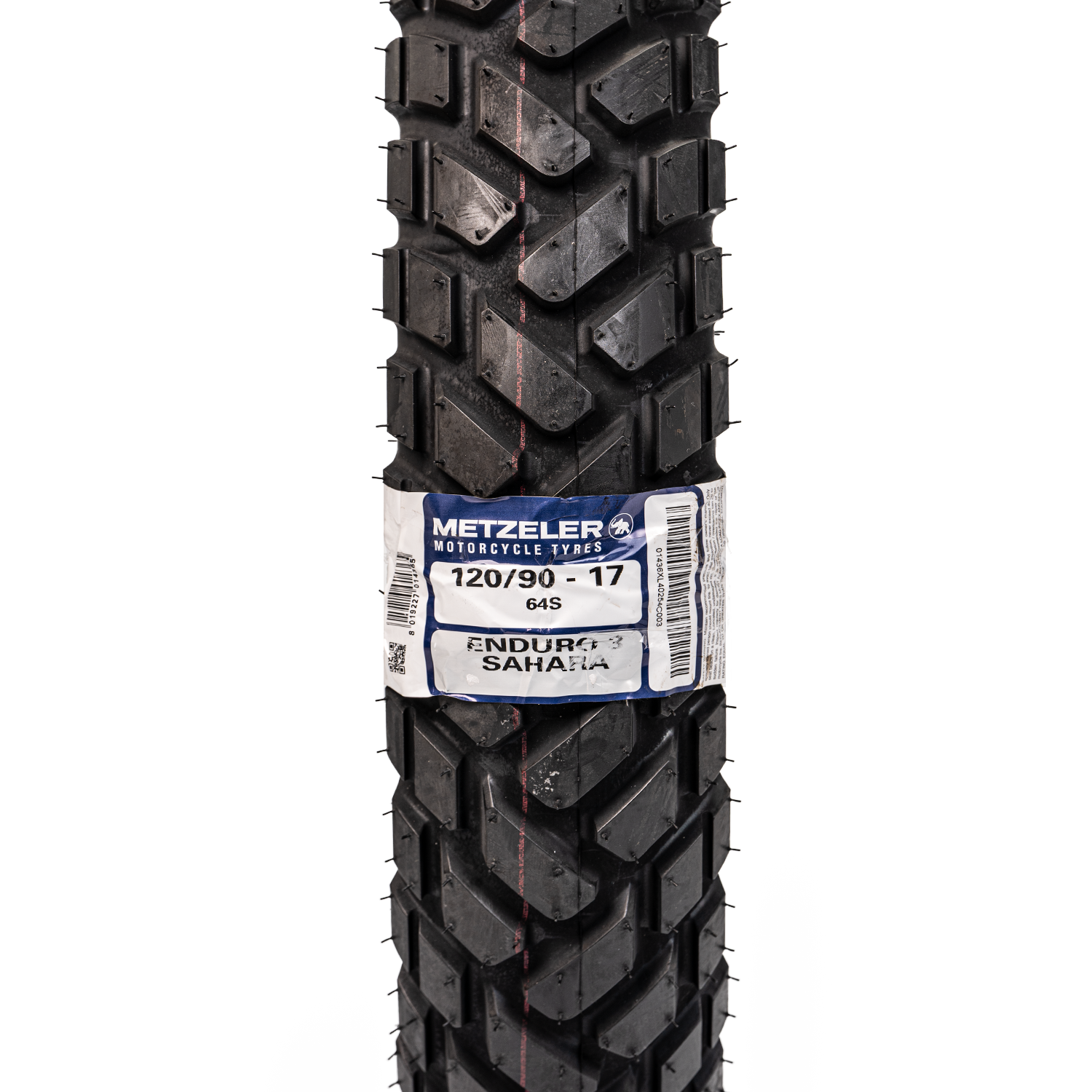 Llanta METZELER 120 90-enduro 17 sahara 3 trasera neumatico