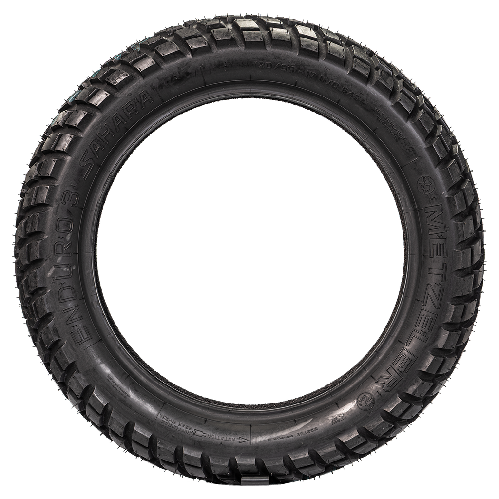 Llanta METZELER 120 90-enduro 17 sahara 3 trasera neumatico