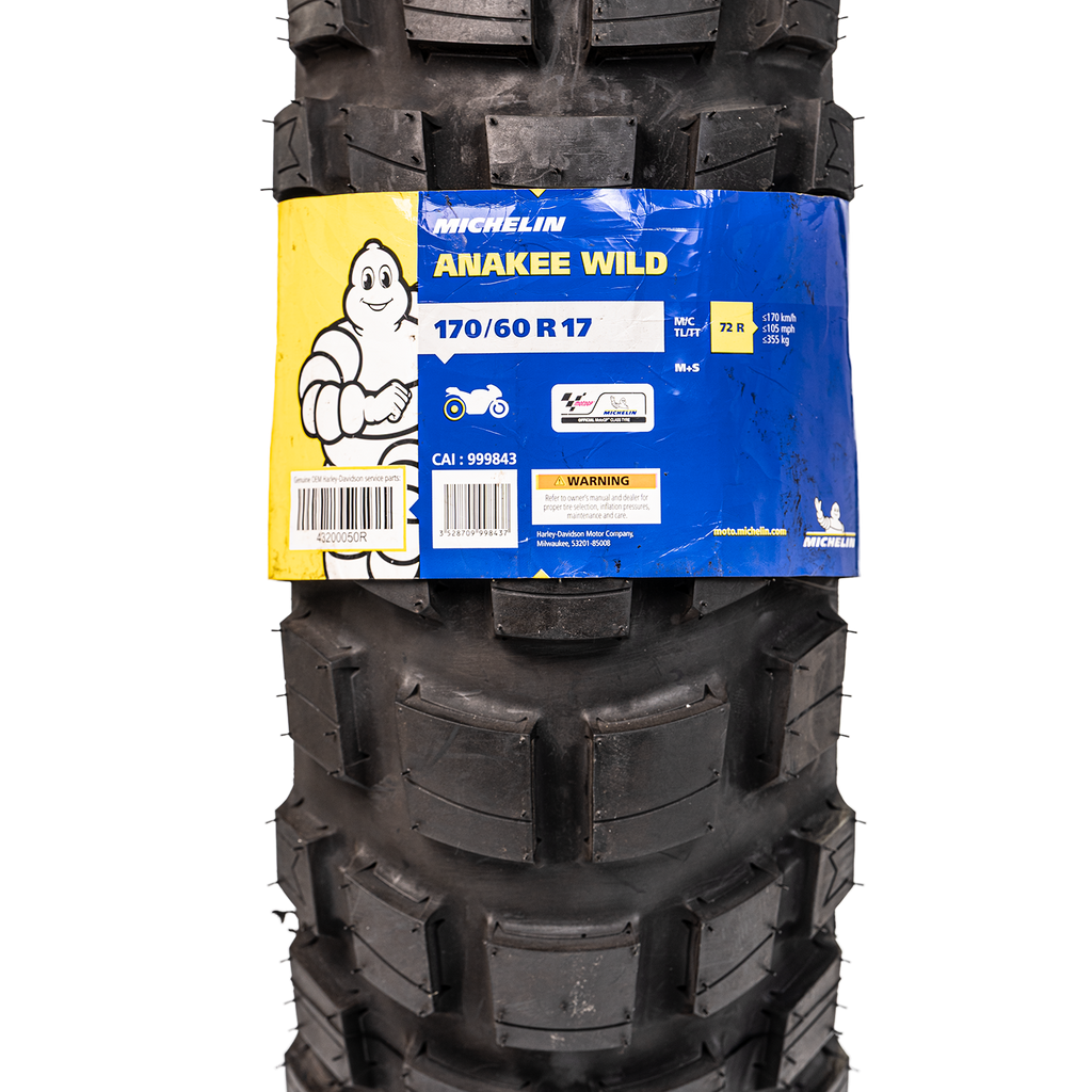Llanta MICHELIN 170 60r-anakee 17 wild trasera sellomatic