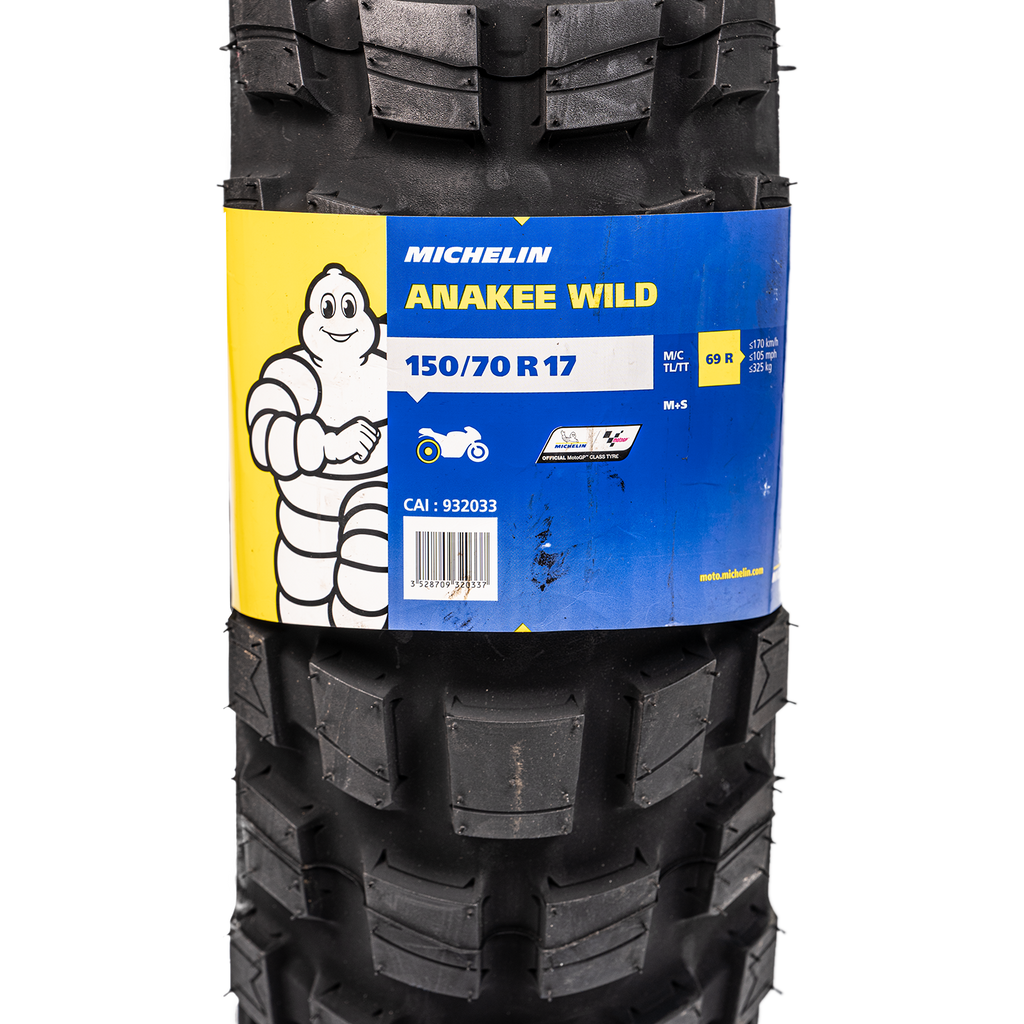 Llanta MICHELIN 150 70r-anakee 17 wild radial sellomatic