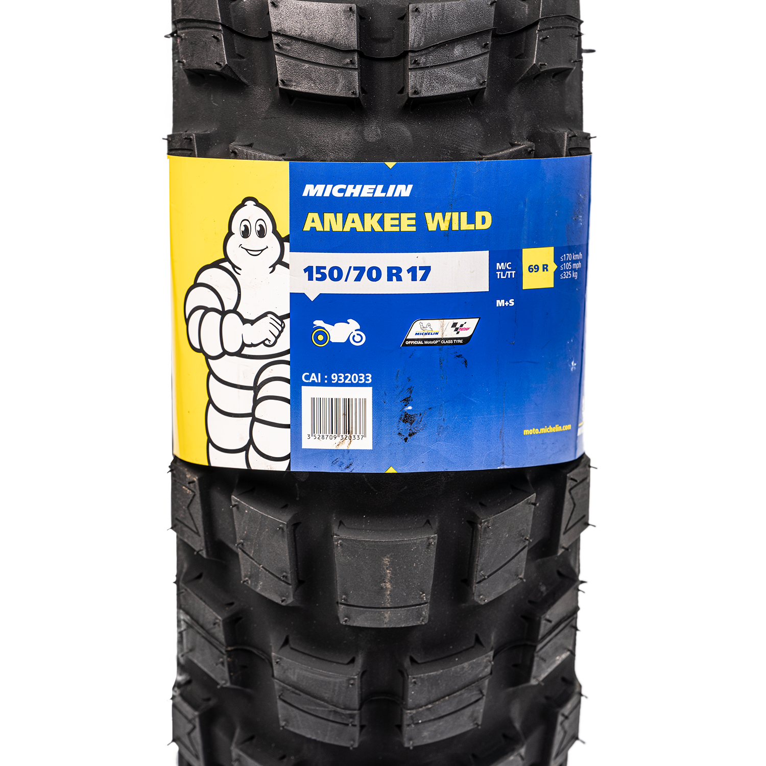 Llanta MICHELIN 150 70r-anakee 17 wild radial sellomatic