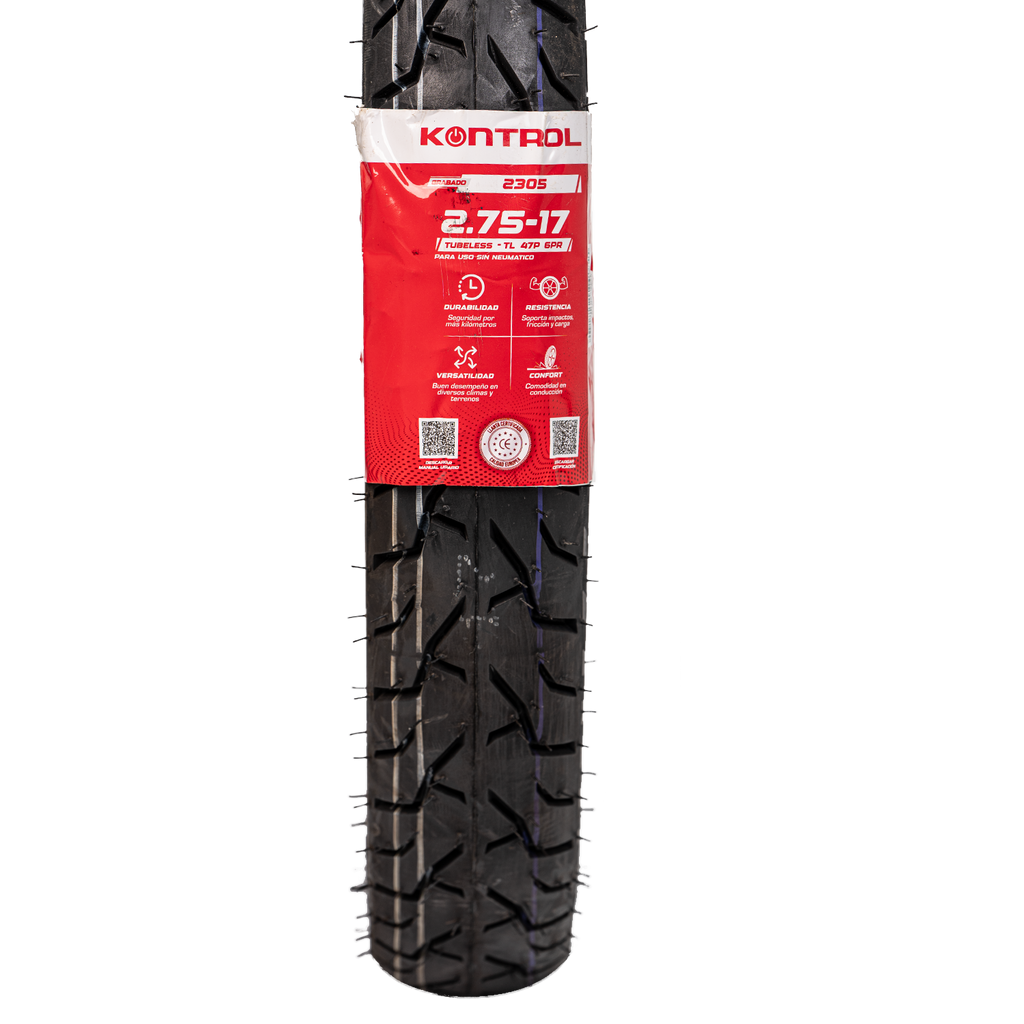 Llanta KONTROL 2.75-knt 17sellomatic 2305