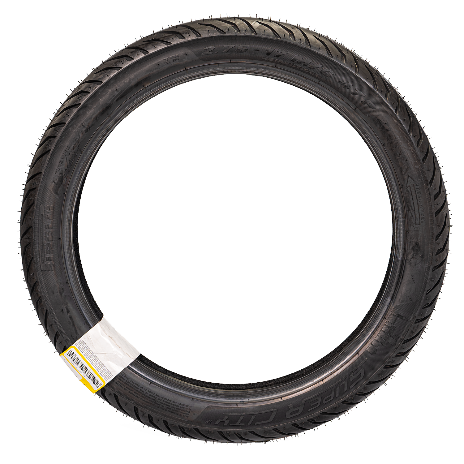 Llanta PIRELLI 2.75-super 17 city trasera neumatico