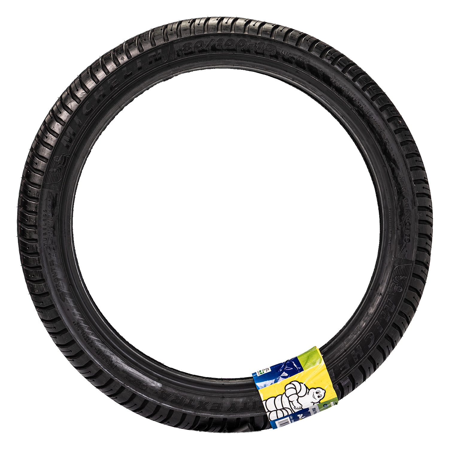 Llanta MICHELIN 80 100-city 18 extra delantera sellomatic