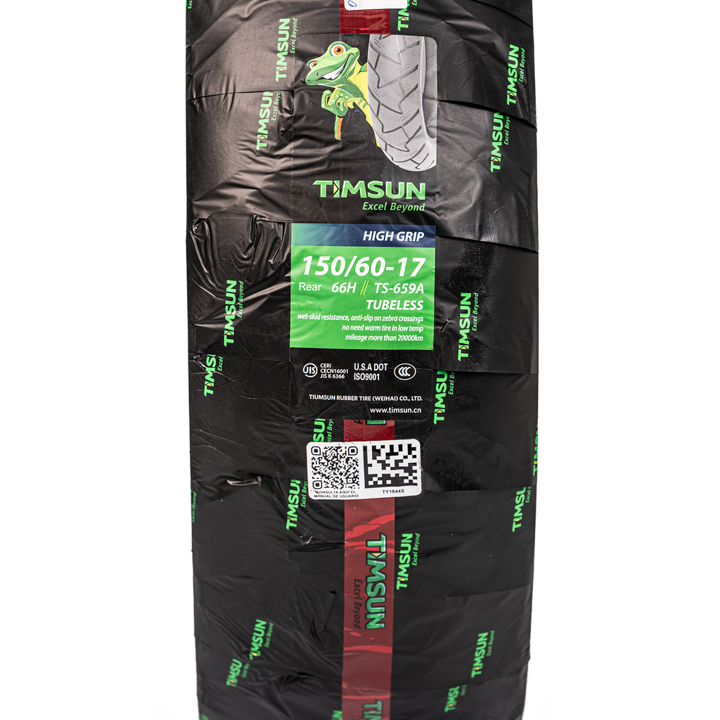 Llanta TIMSUN 150 60-ts 17soft 659 trasera sellomatic