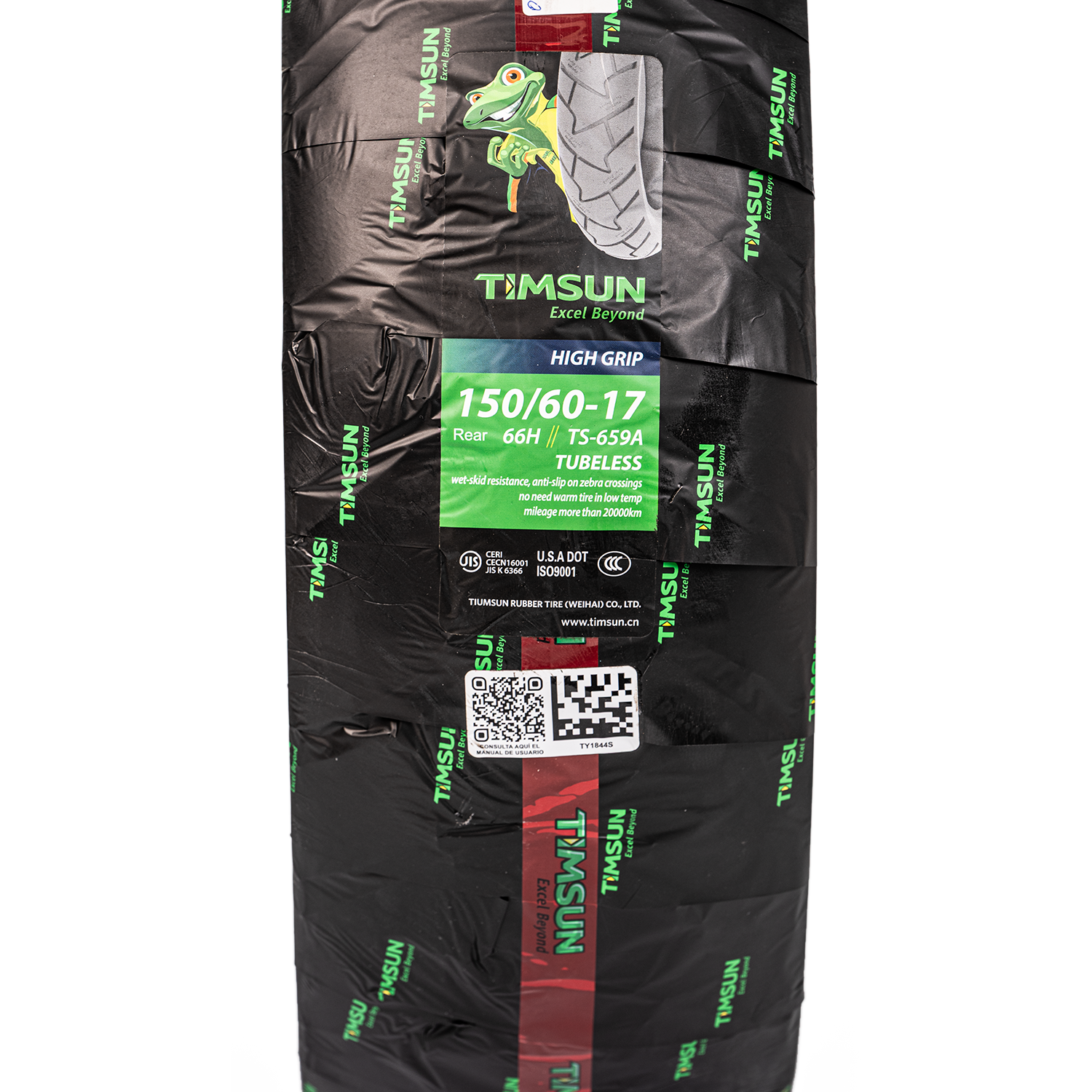 Llanta TIMSUN 150 60-ts 17soft 659 trasera sellomatic
