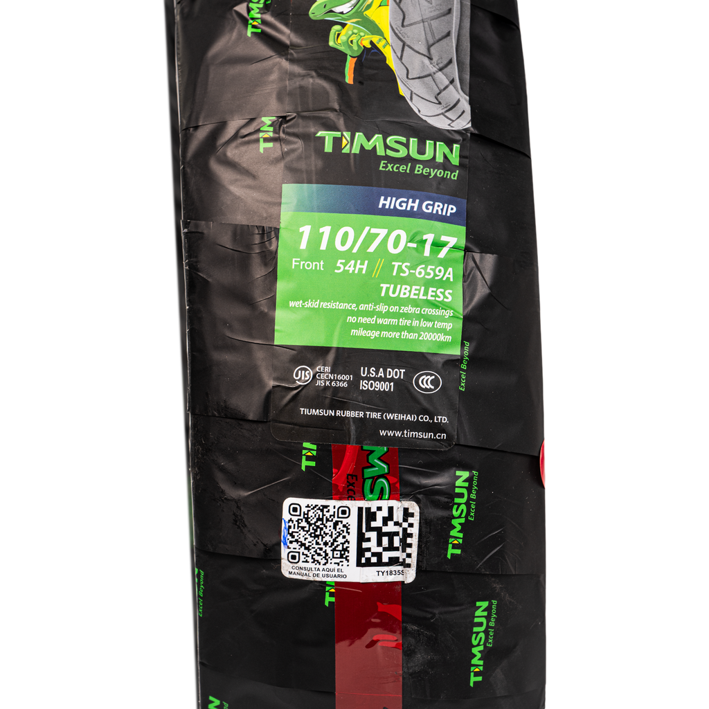 Llanta TIMSUN 110 70-ts 17delantera 659 sellomatic