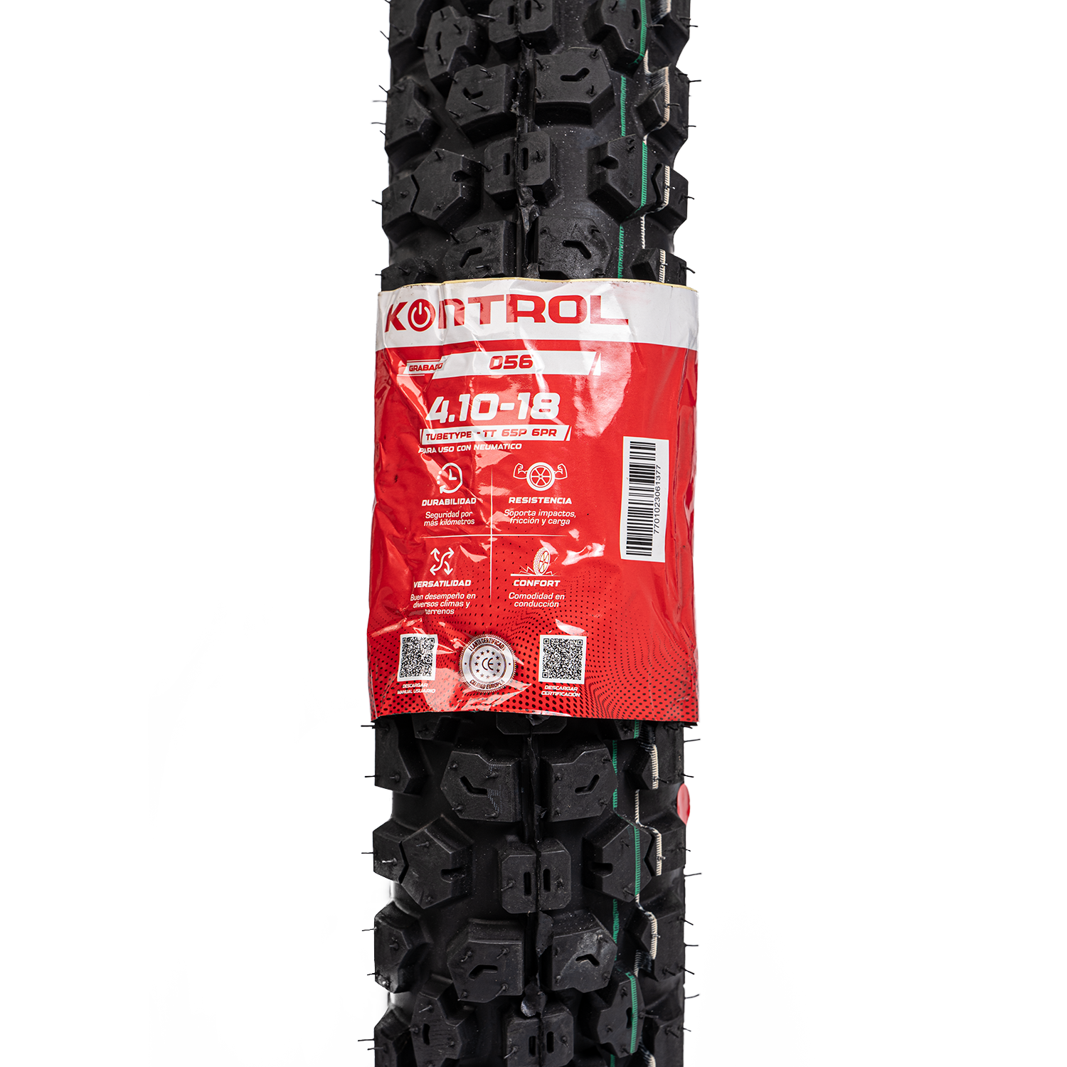 Llanta KONTROL 4.10-knt 18trasera 056 neumatico