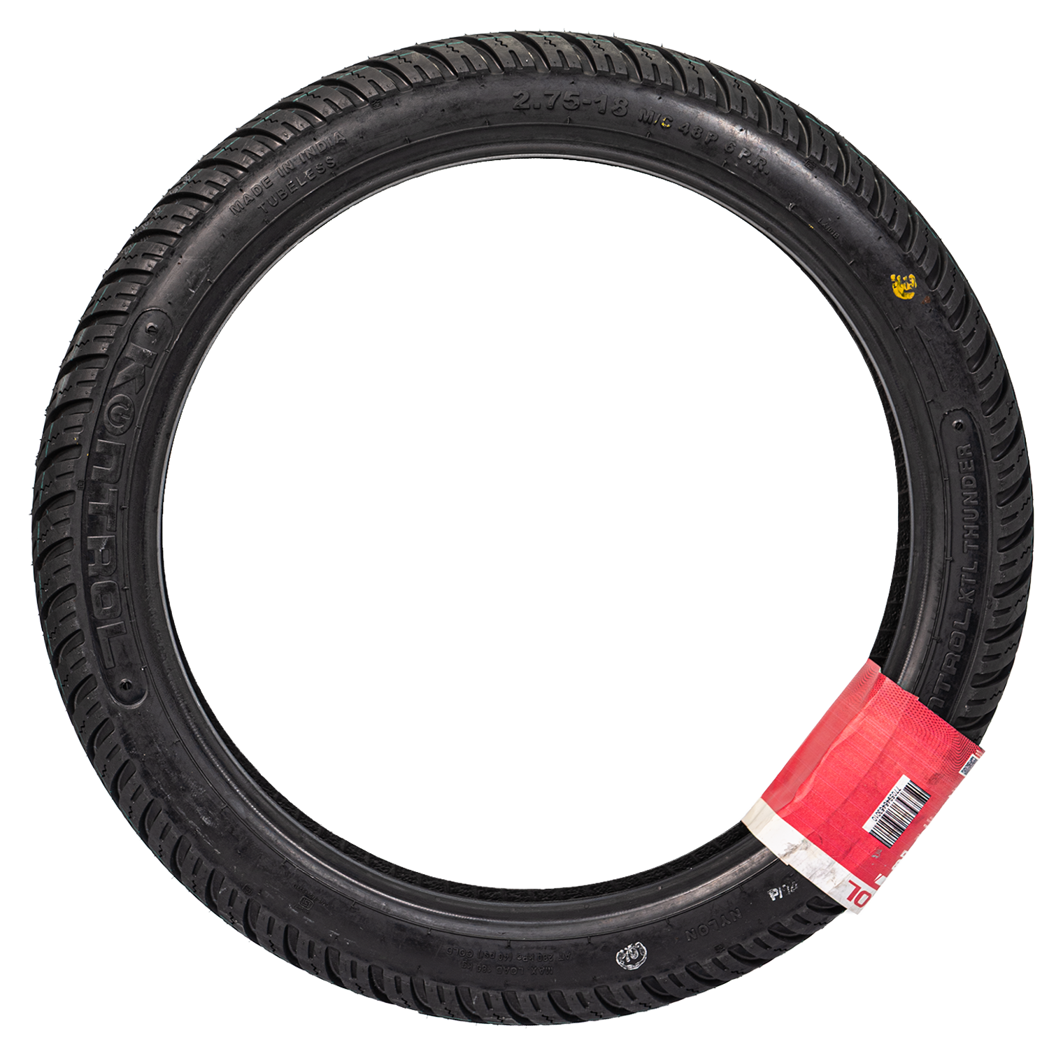 Llanta KONTROL 2.75-thunder 18 sellomatic