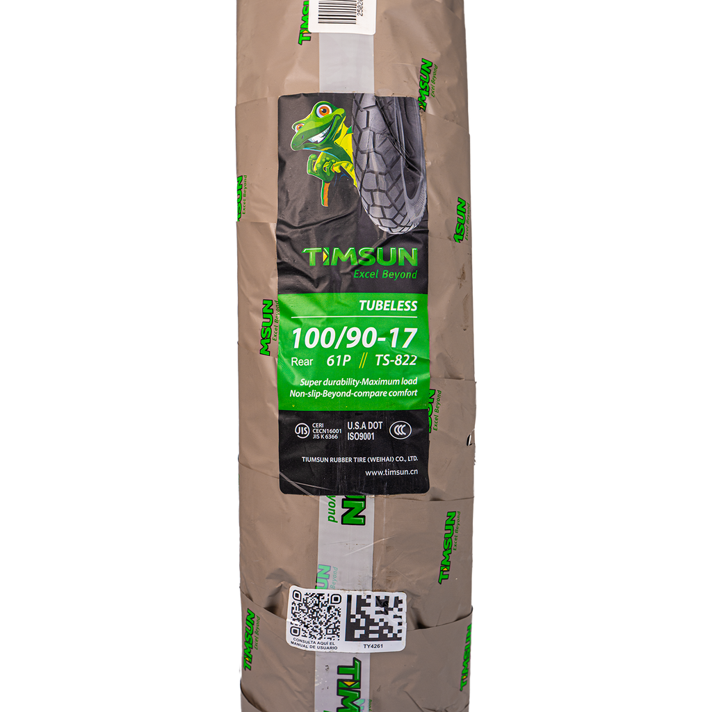 Llanta TIMSUN 100 90-ts 17trasera 822 sellomatic