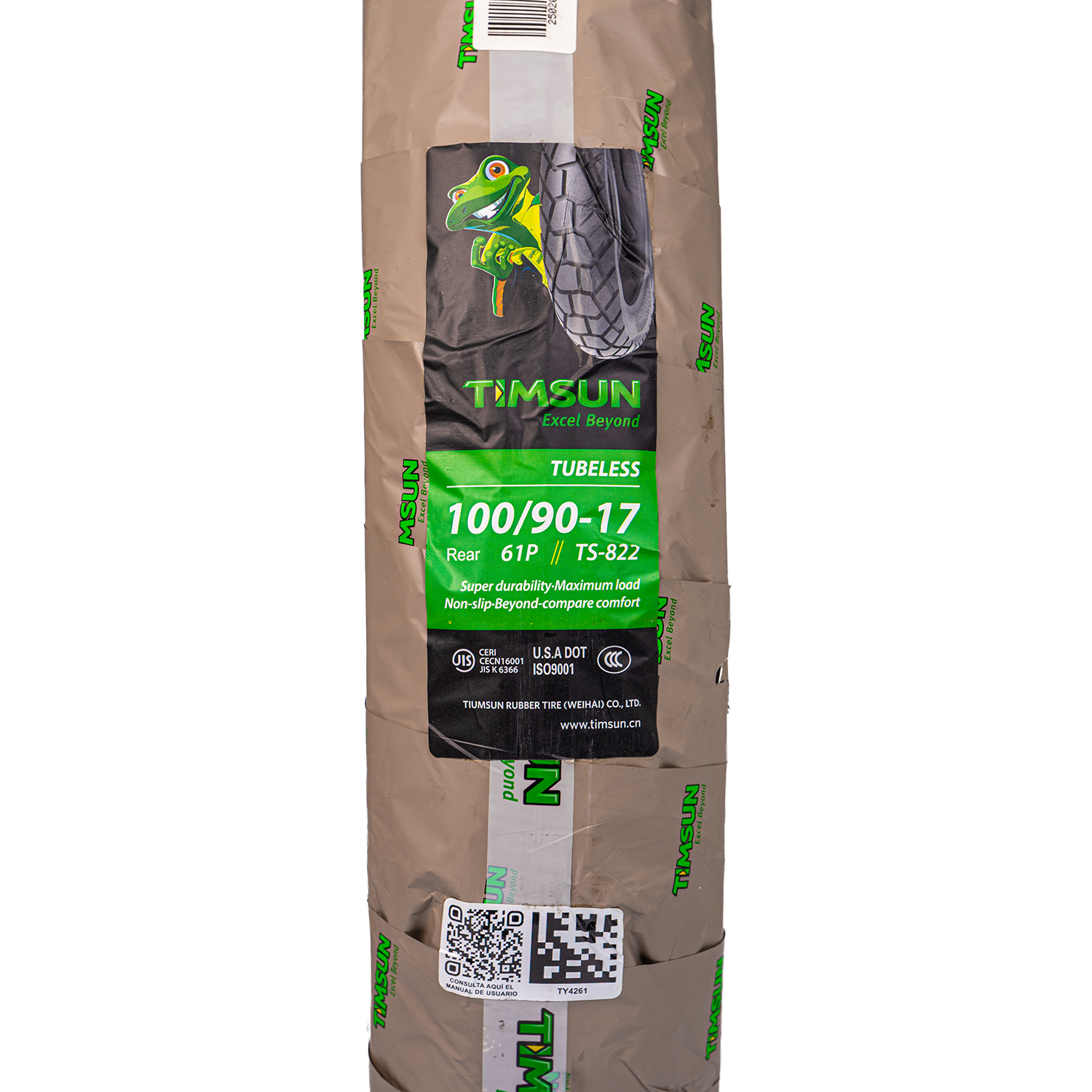 Llanta TIMSUN 100 90-ts 17trasera 822 sellomatic