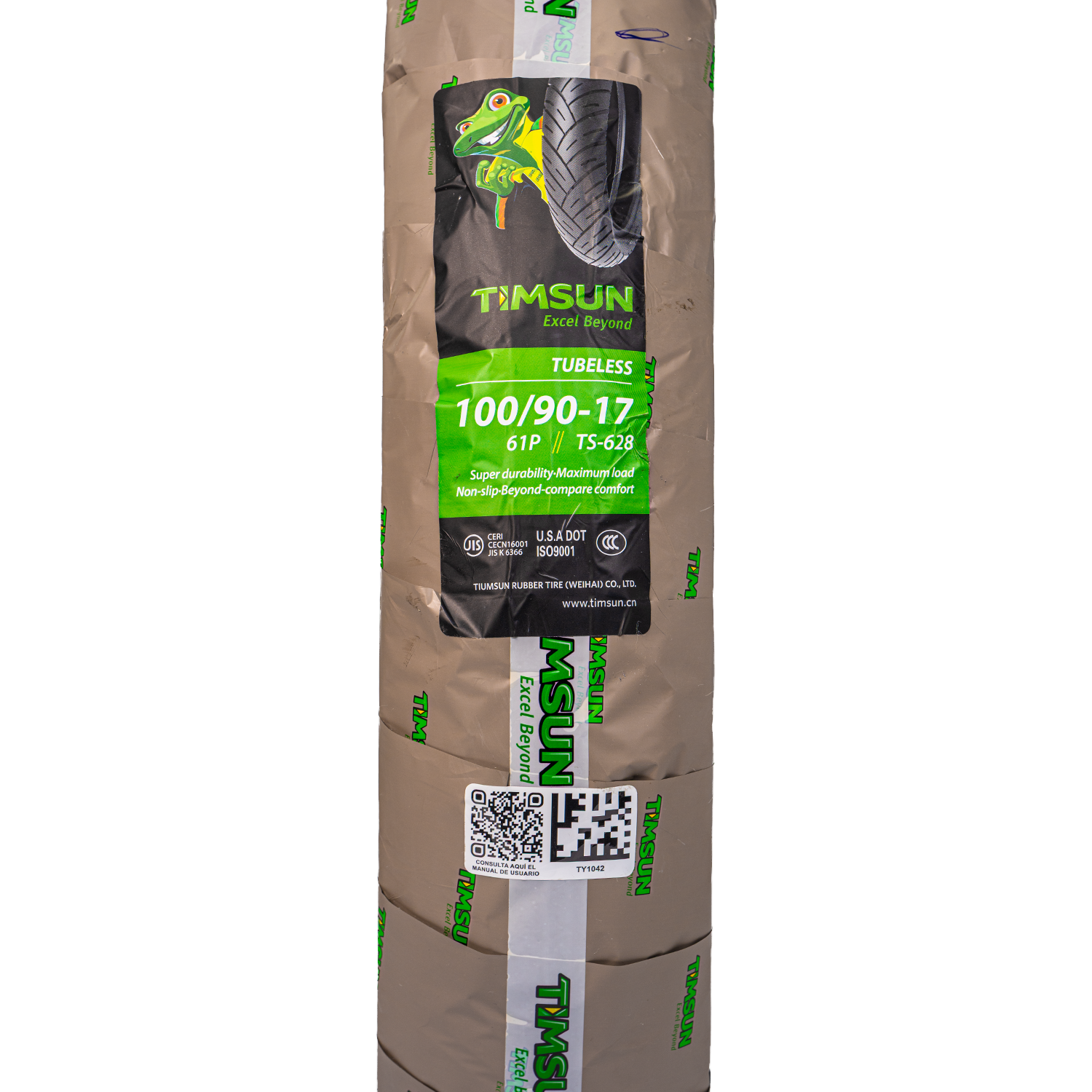 Llanta TIMSUN 100 90-ts 17trasera 628 sellomatic