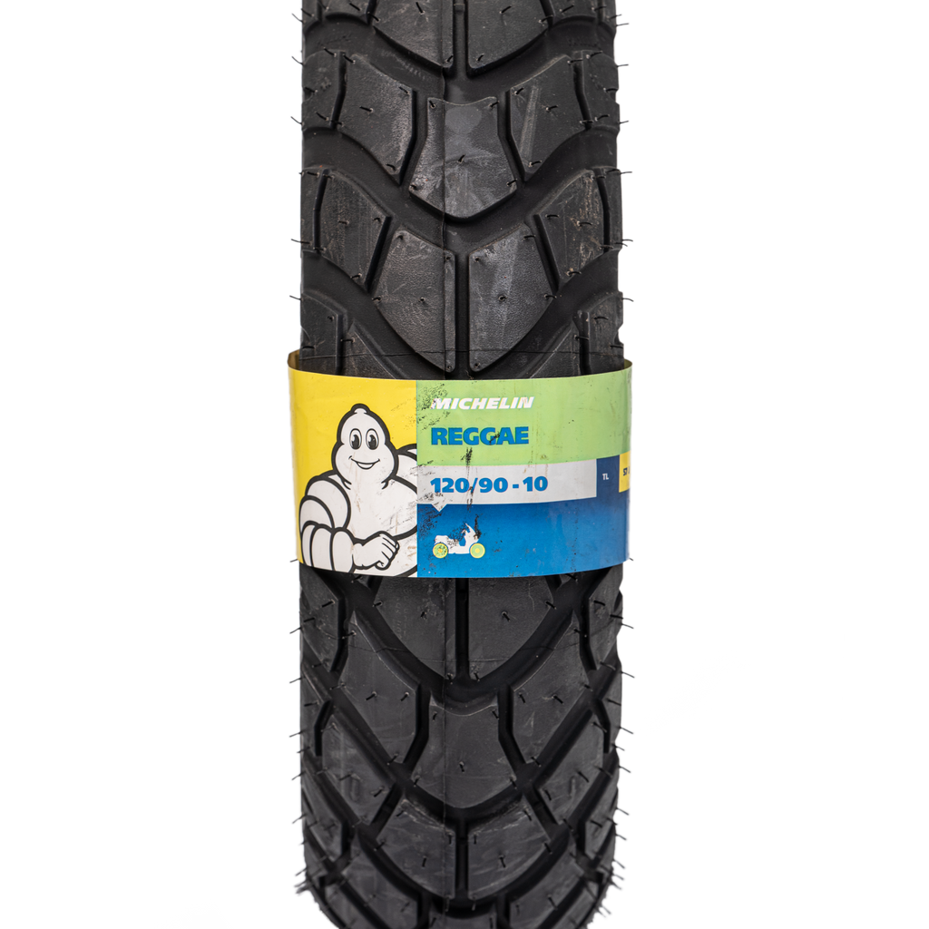 Llanta MICHELIN 120 90-reggae 10 delantera