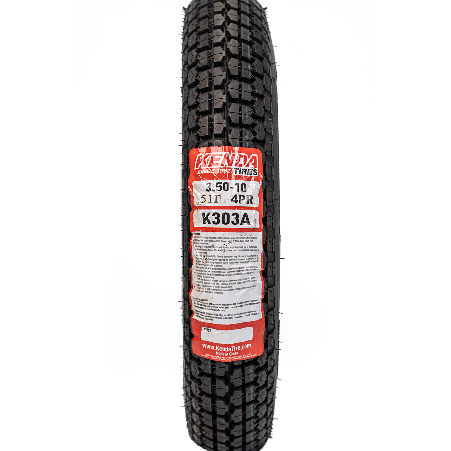 Llanta KENDA 350-10 k303a neumatico