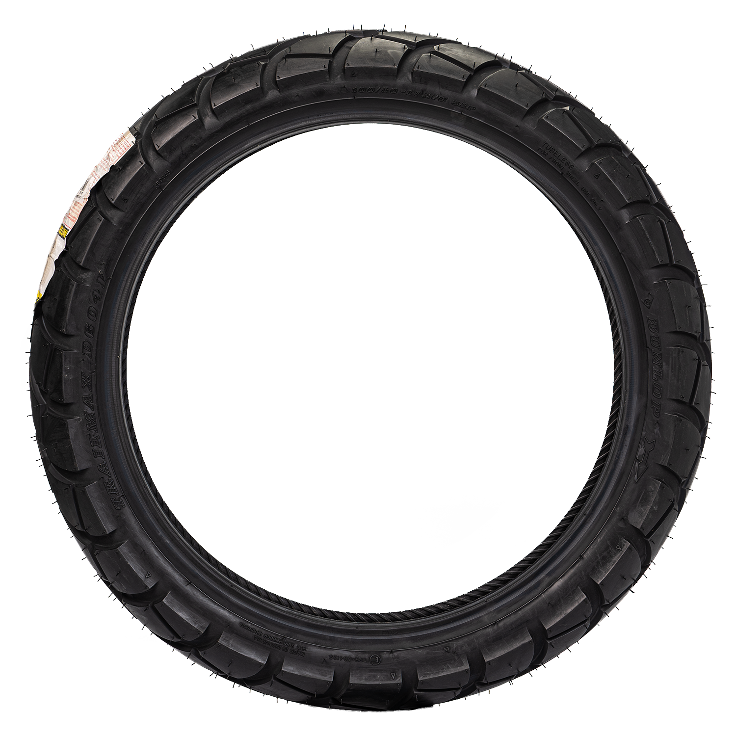 Llanta DUNLOP 100 80-17 ddelantera 604 sellomatic