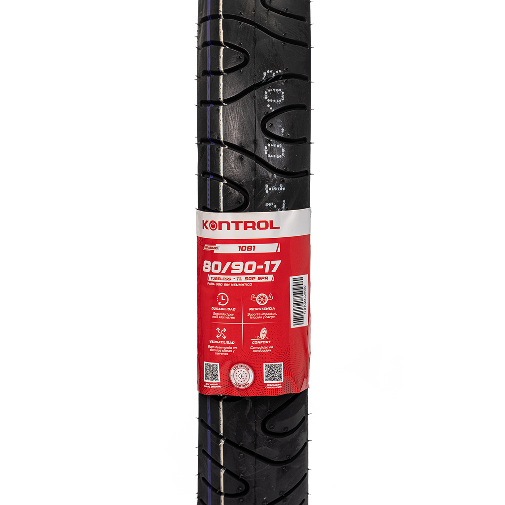 Llanta KONTROL 080 90-knt 17sellomatic 1081