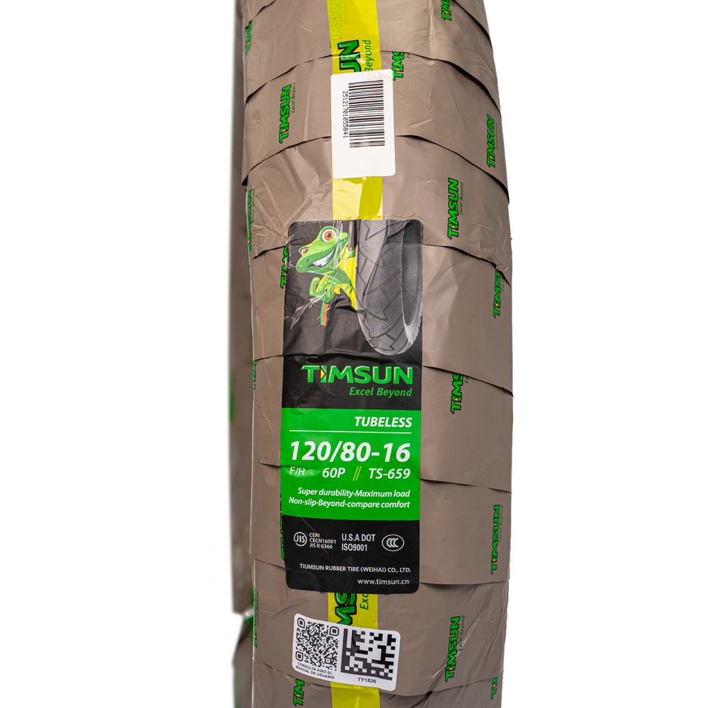 Llanta TIMSUN 120 80-ts 16sellomatic 659