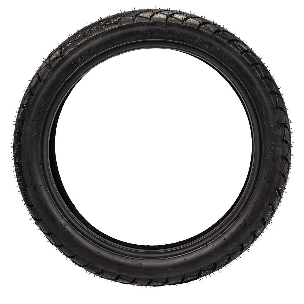 Llanta QUEEN tire 120 80-mr 17trasera 106 sellomatic