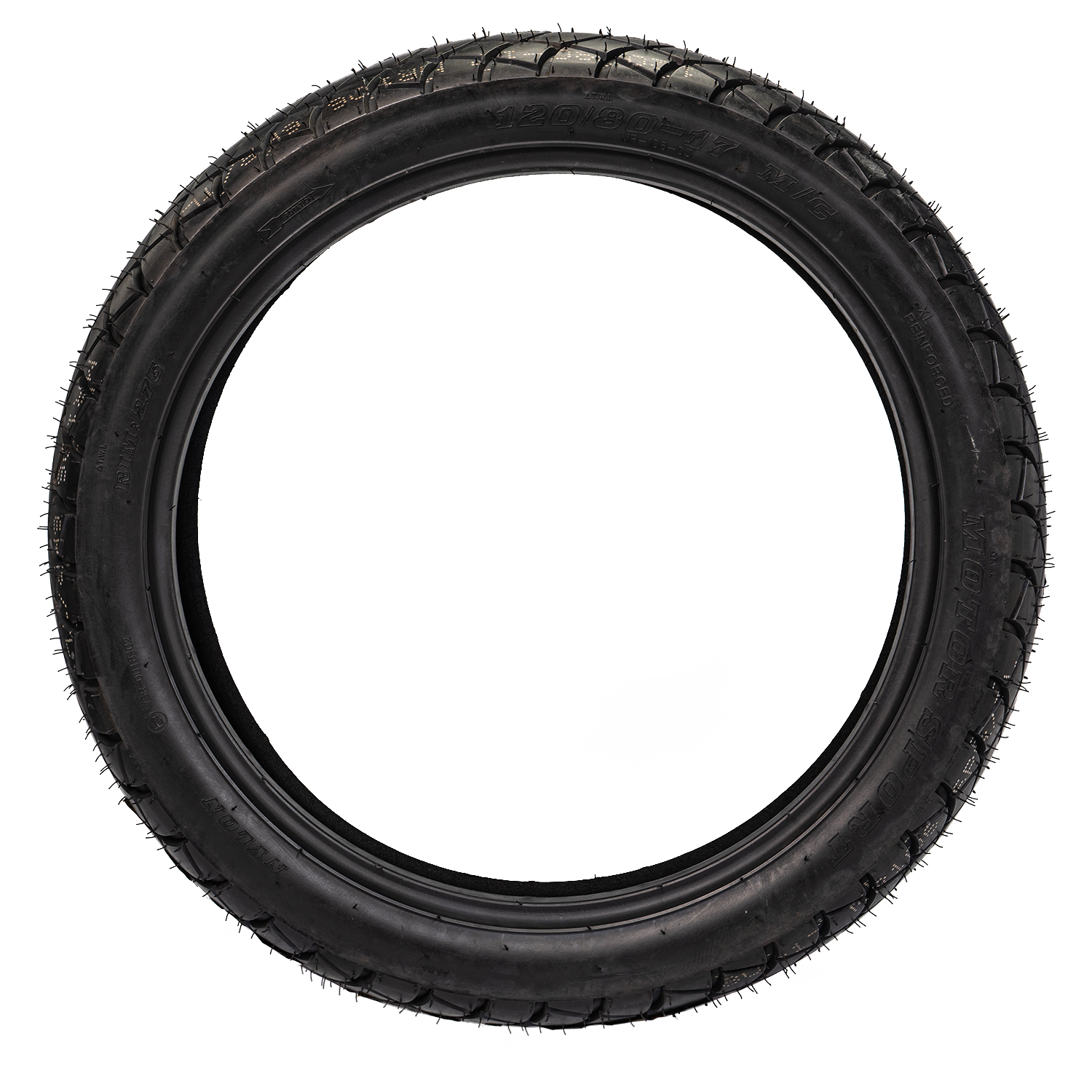 Llanta QUEEN tire 120 80-mr 17trasera 106 sellomatic