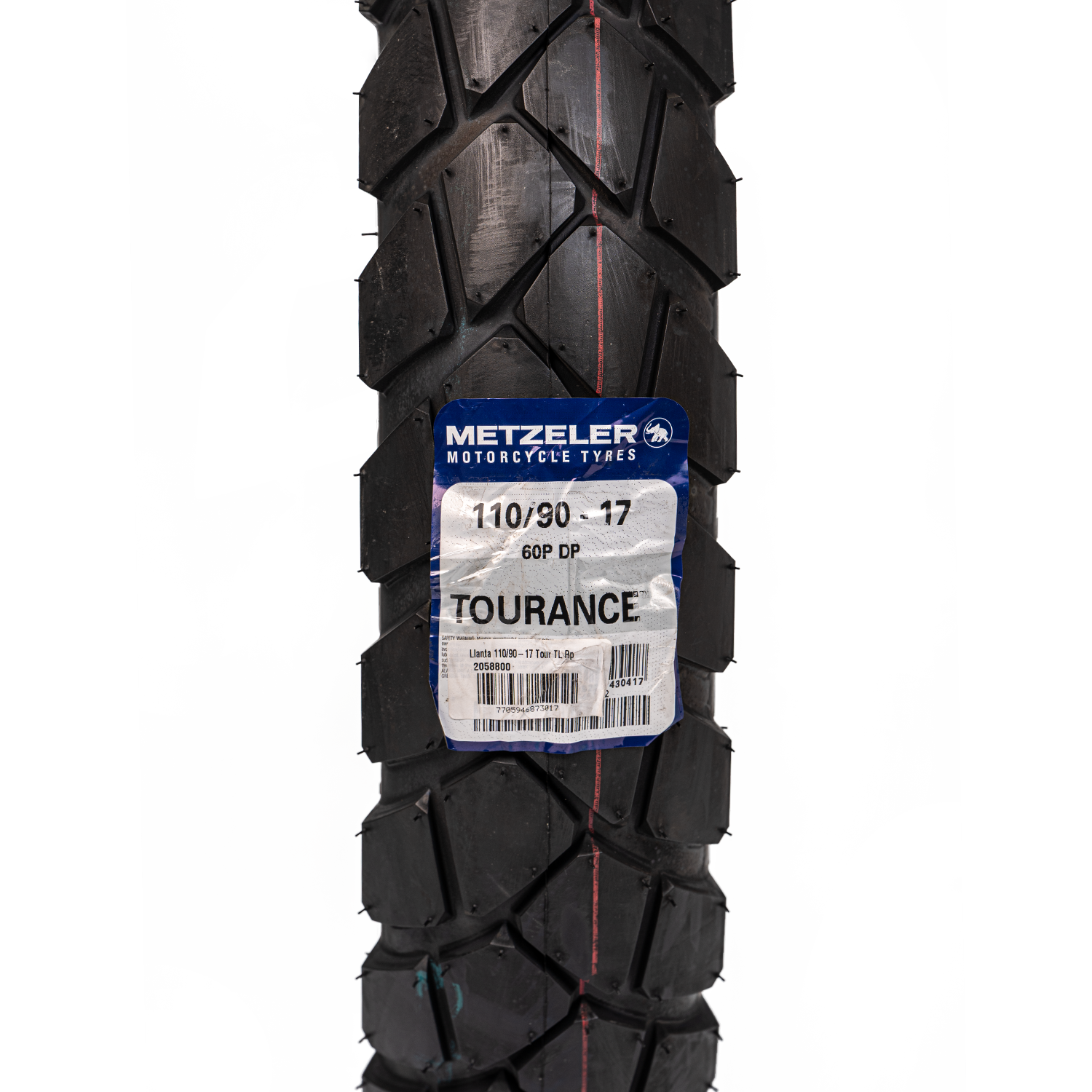 Llanta METZELER 110 90-tourance 17 trasera neumatico