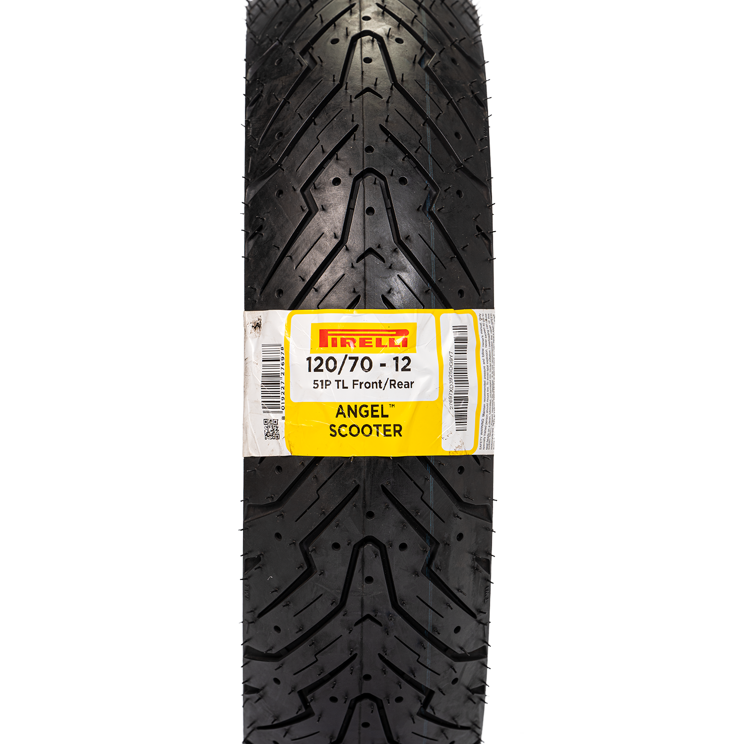 Llanta PIRELLI 120 70-angel 12 scooter delantera sellomactic