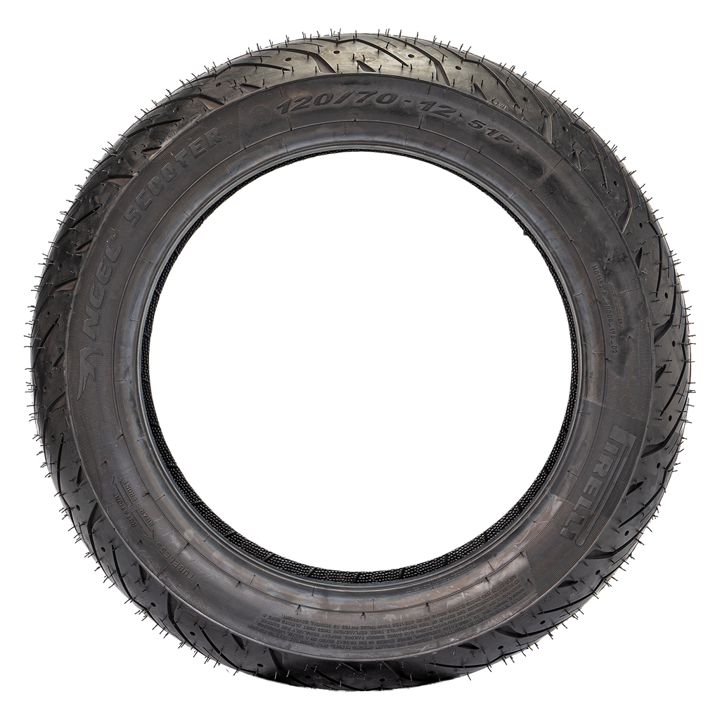 Llanta PIRELLI 120 70-angel 12 scooter delantera sellomactic