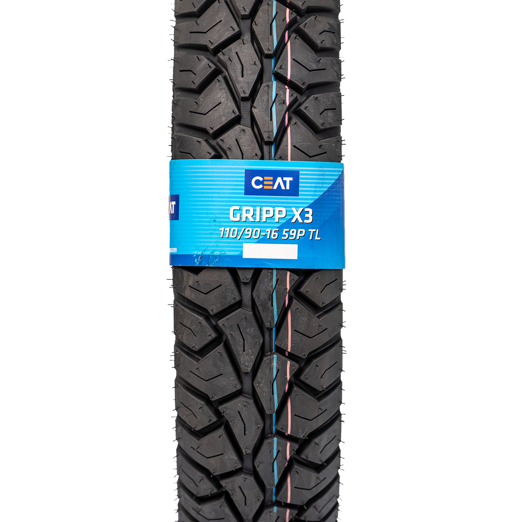 Llanta CEAT 110 90-gripp 16 xtrasera 3 sellomatic