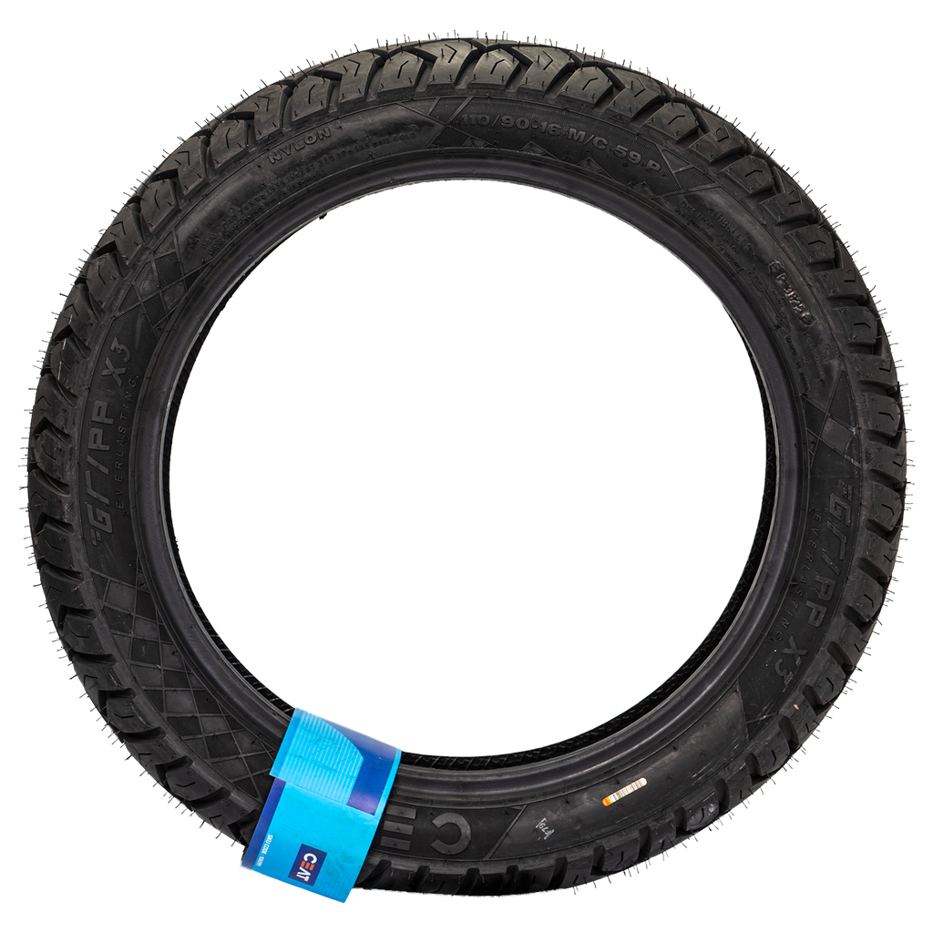 Llanta CEAT 110 90-gripp 16 xtrasera 3 sellomatic